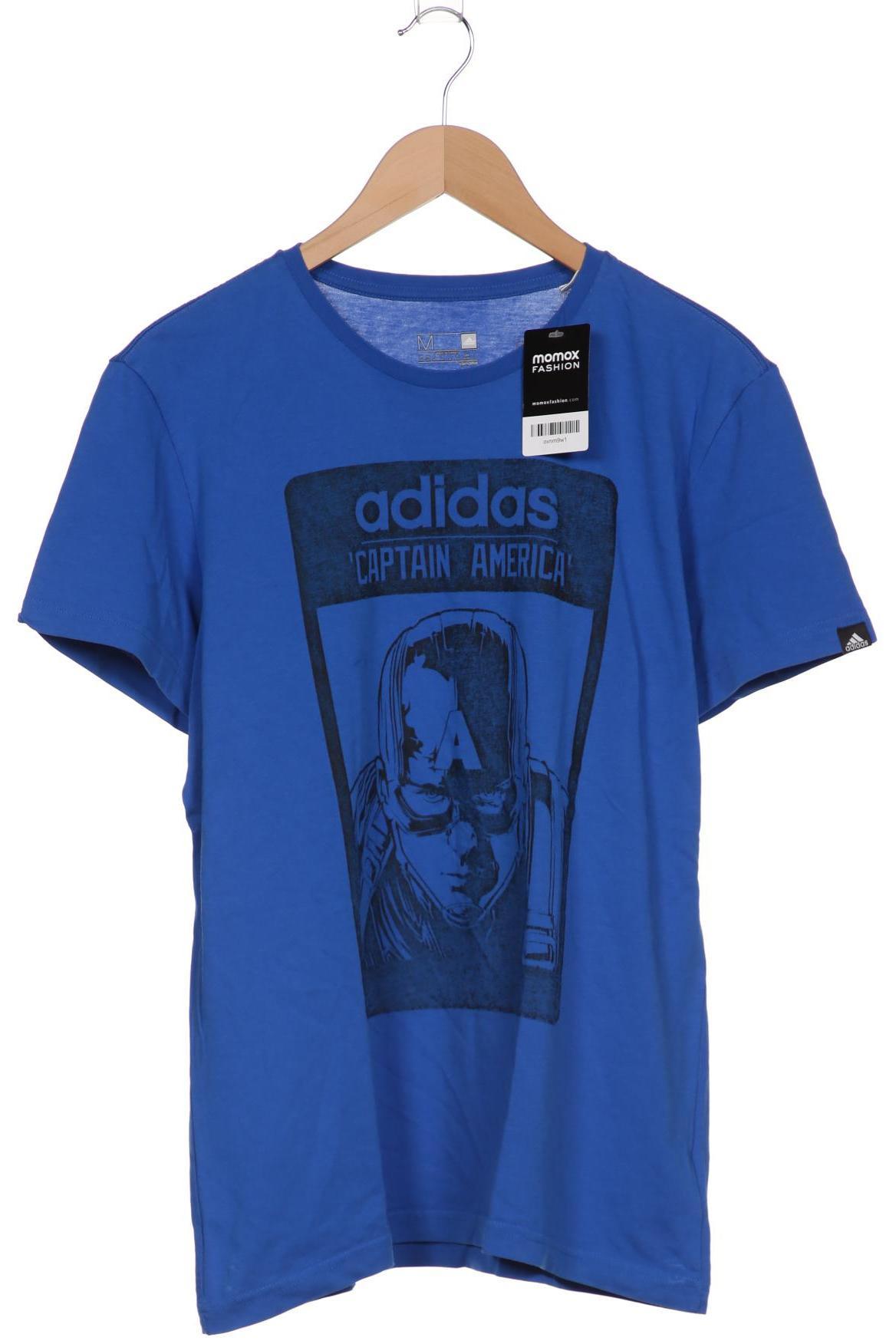 

adidas Herren T-Shirt, blau, Gr. 48