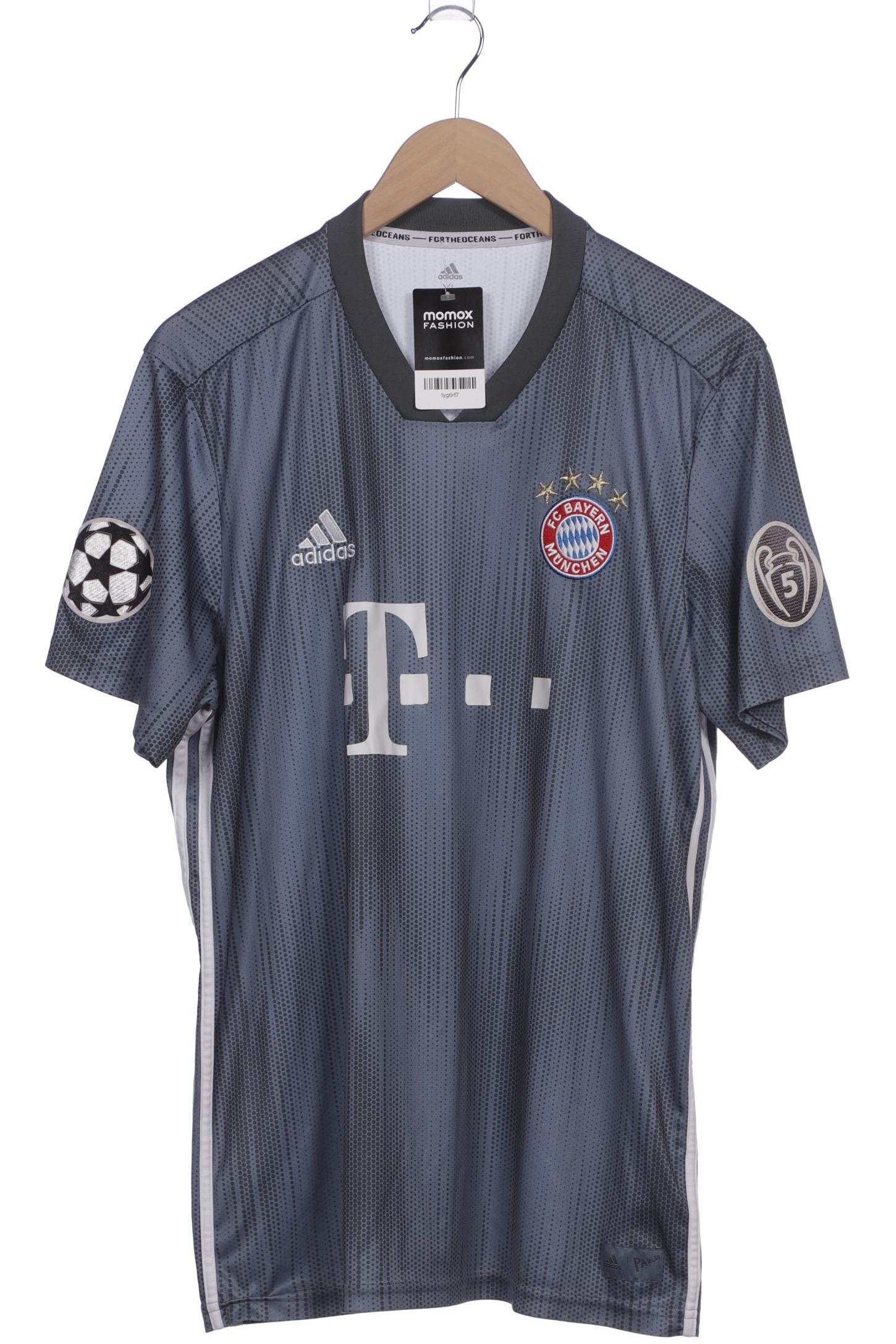

adidas Herren T-Shirt, grau, Gr. 54