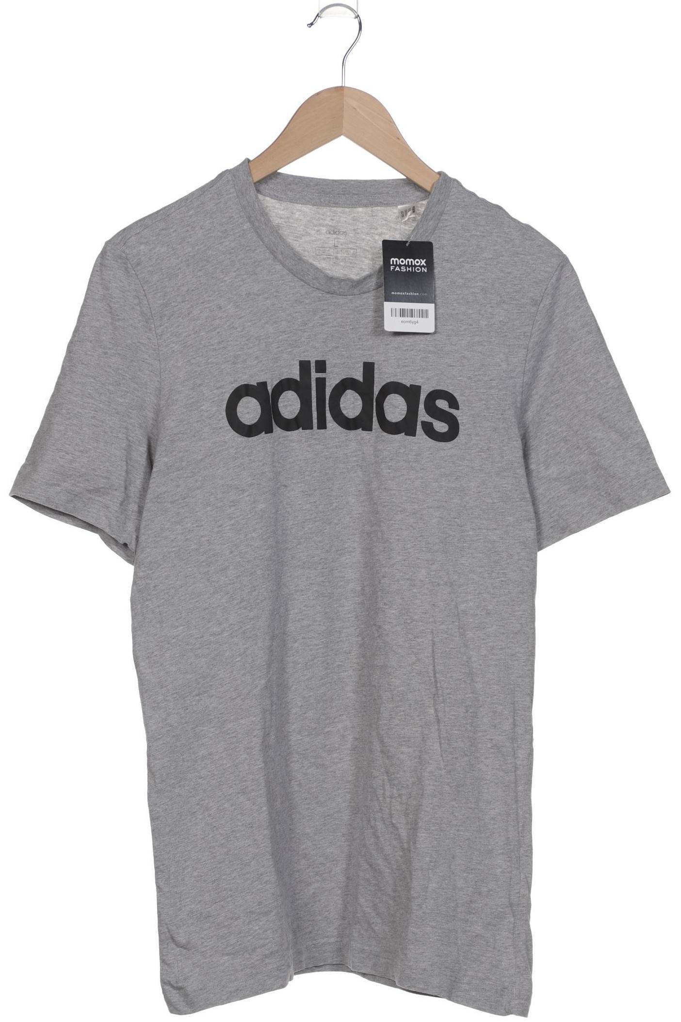 

adidas Herren T-Shirt, grau, Gr. 52