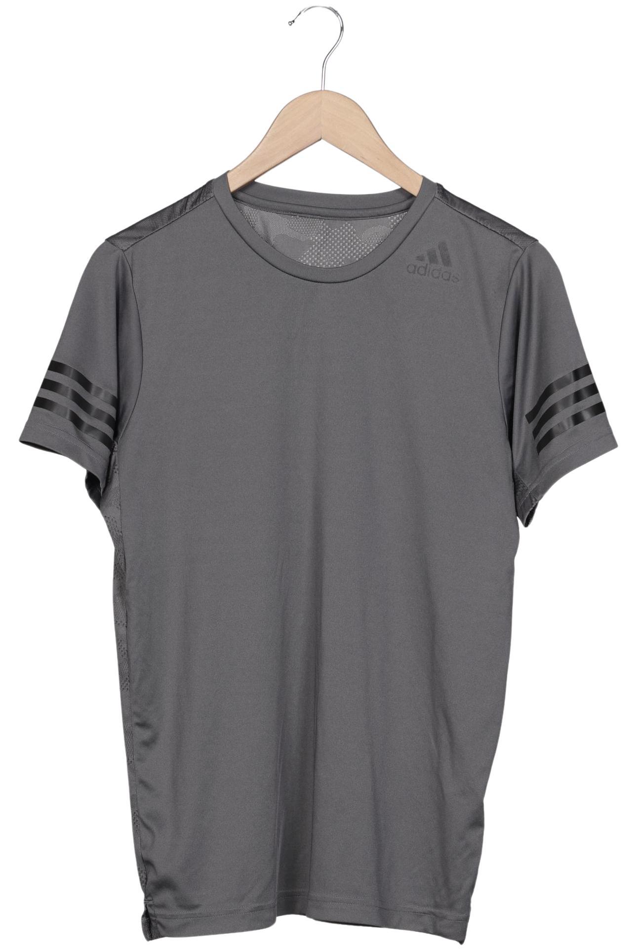 

adidas Herren T-Shirt, grau, Gr. 48