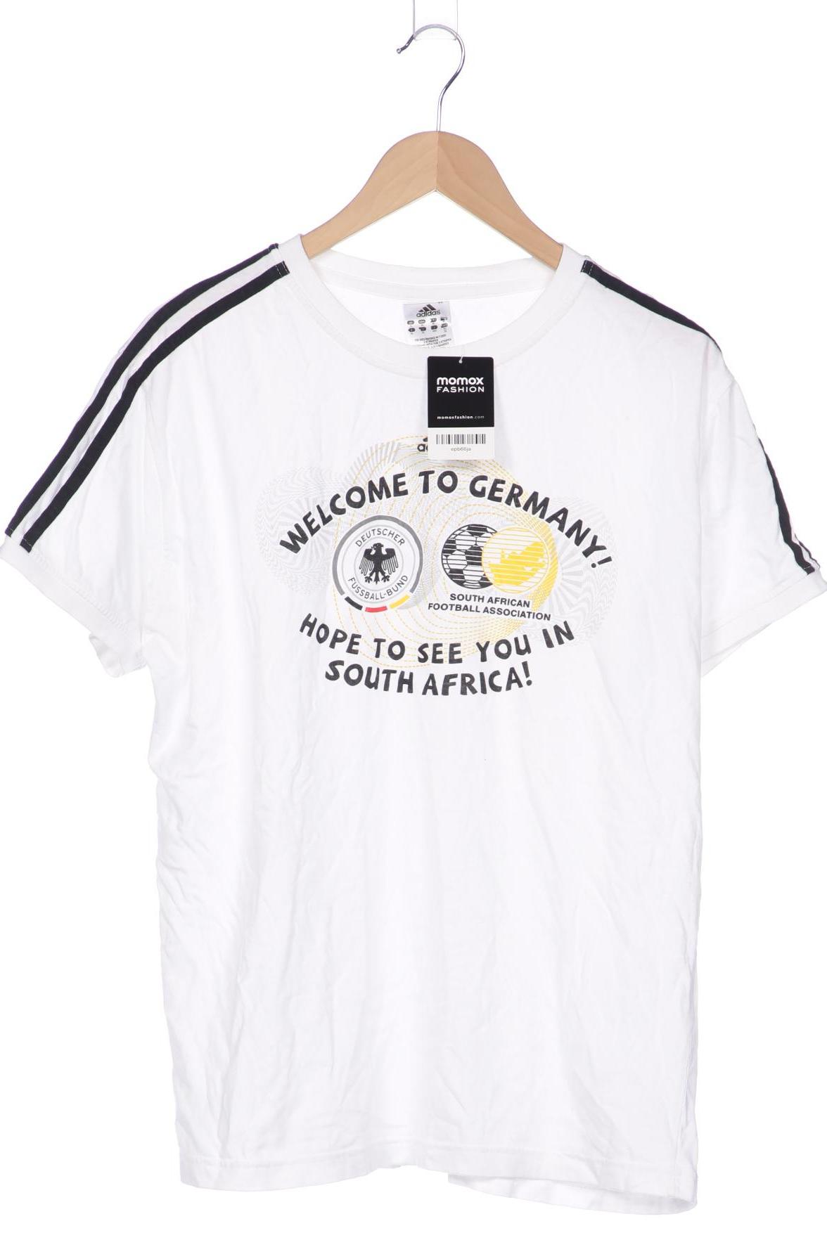 

adidas Herren T-Shirt, weiß, Gr. 54