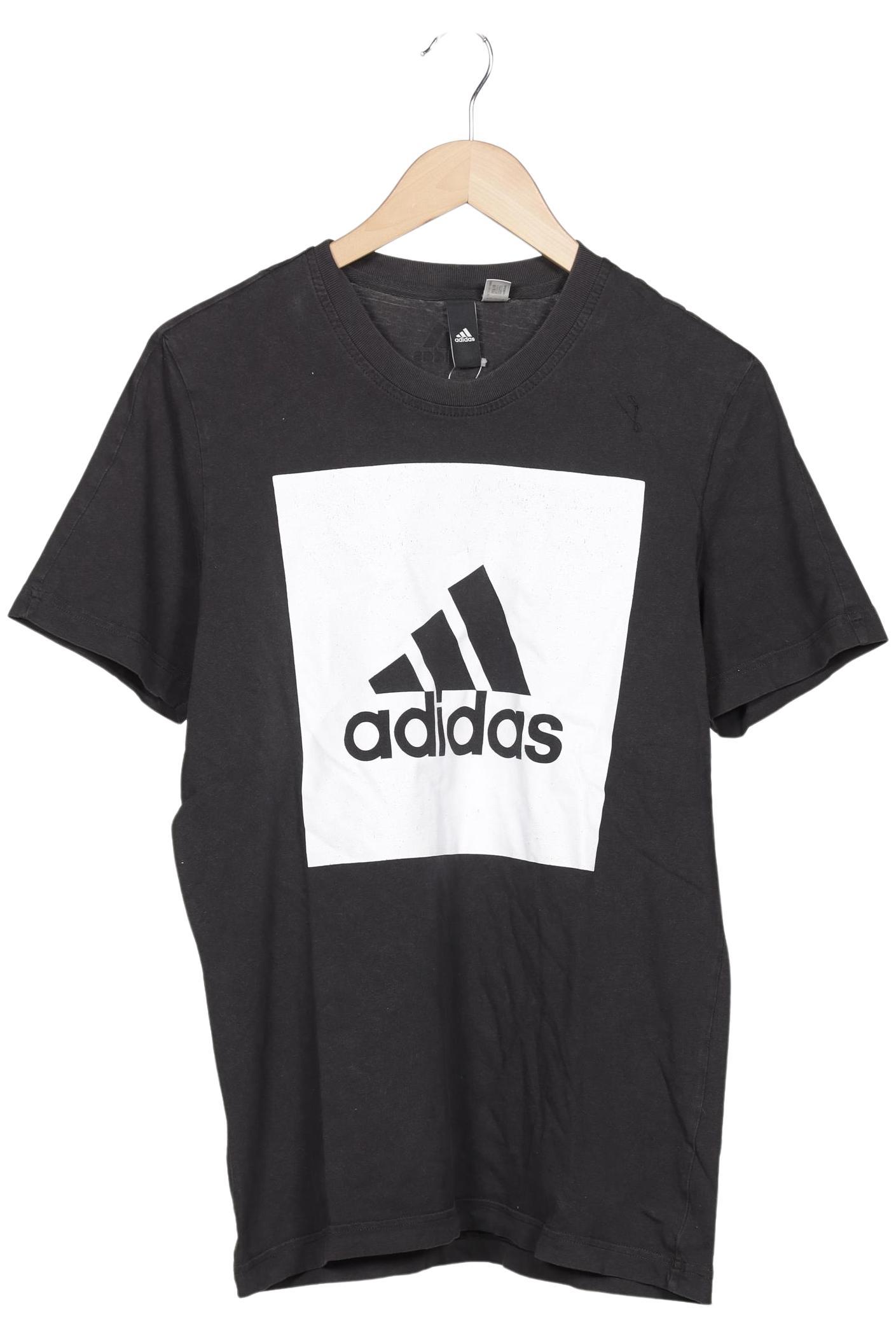 

adidas Herren T-Shirt, schwarz, Gr. 48