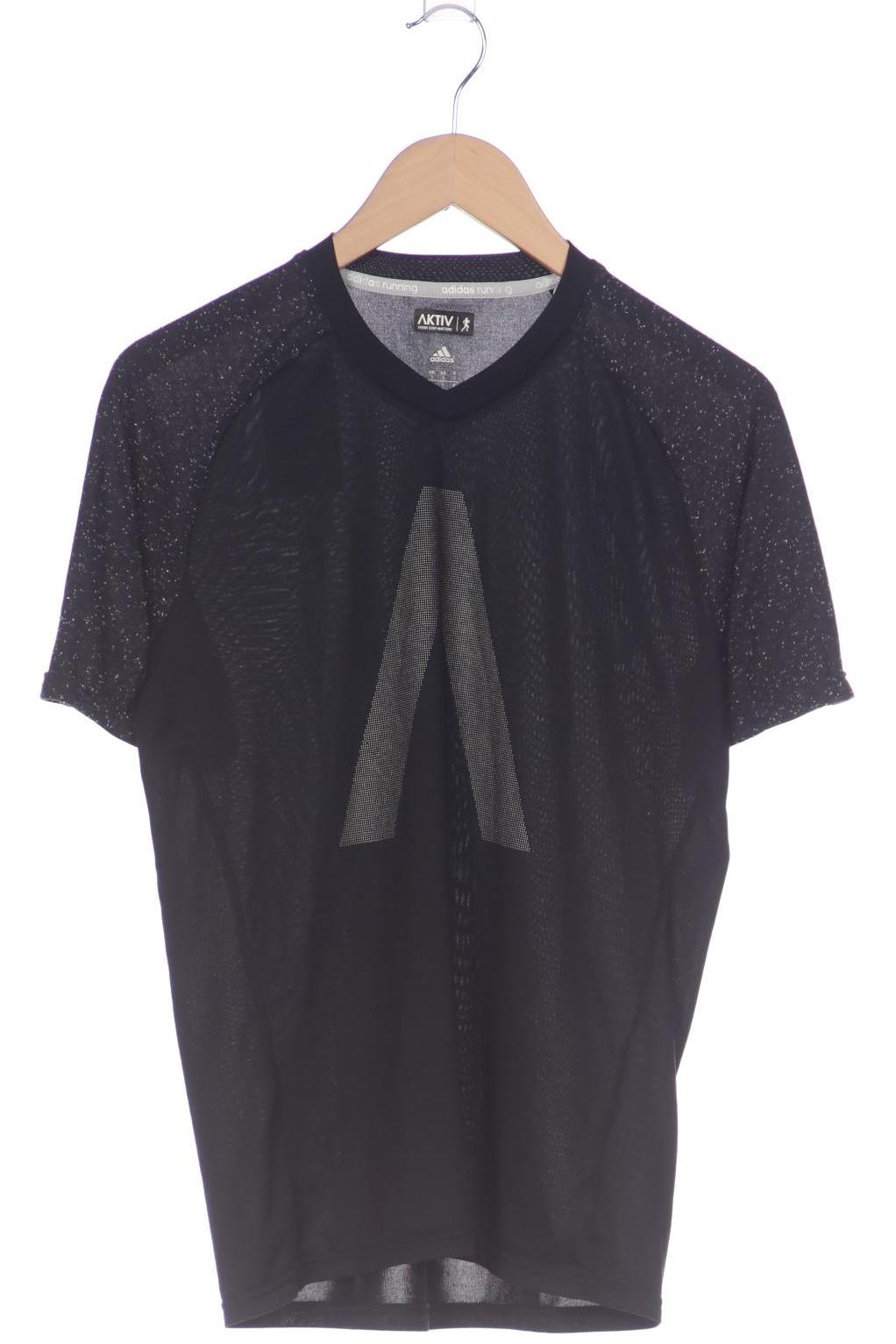 

adidas Herren T-Shirt, schwarz, Gr. 46