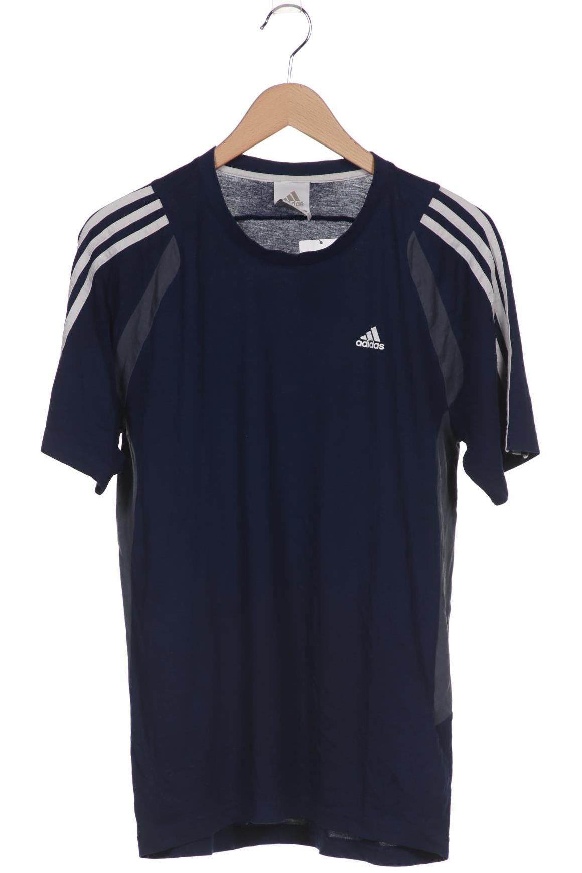 

adidas Herren T-Shirt, marineblau, Gr. 48