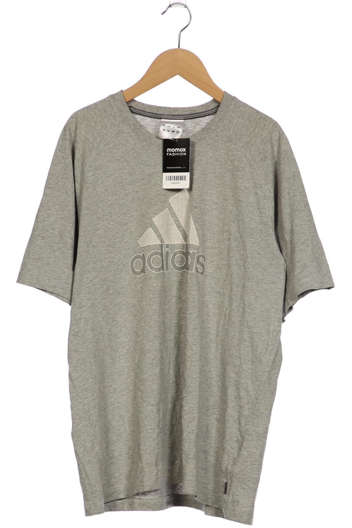 

adidas Herren T-Shirt, grau, Gr. 52