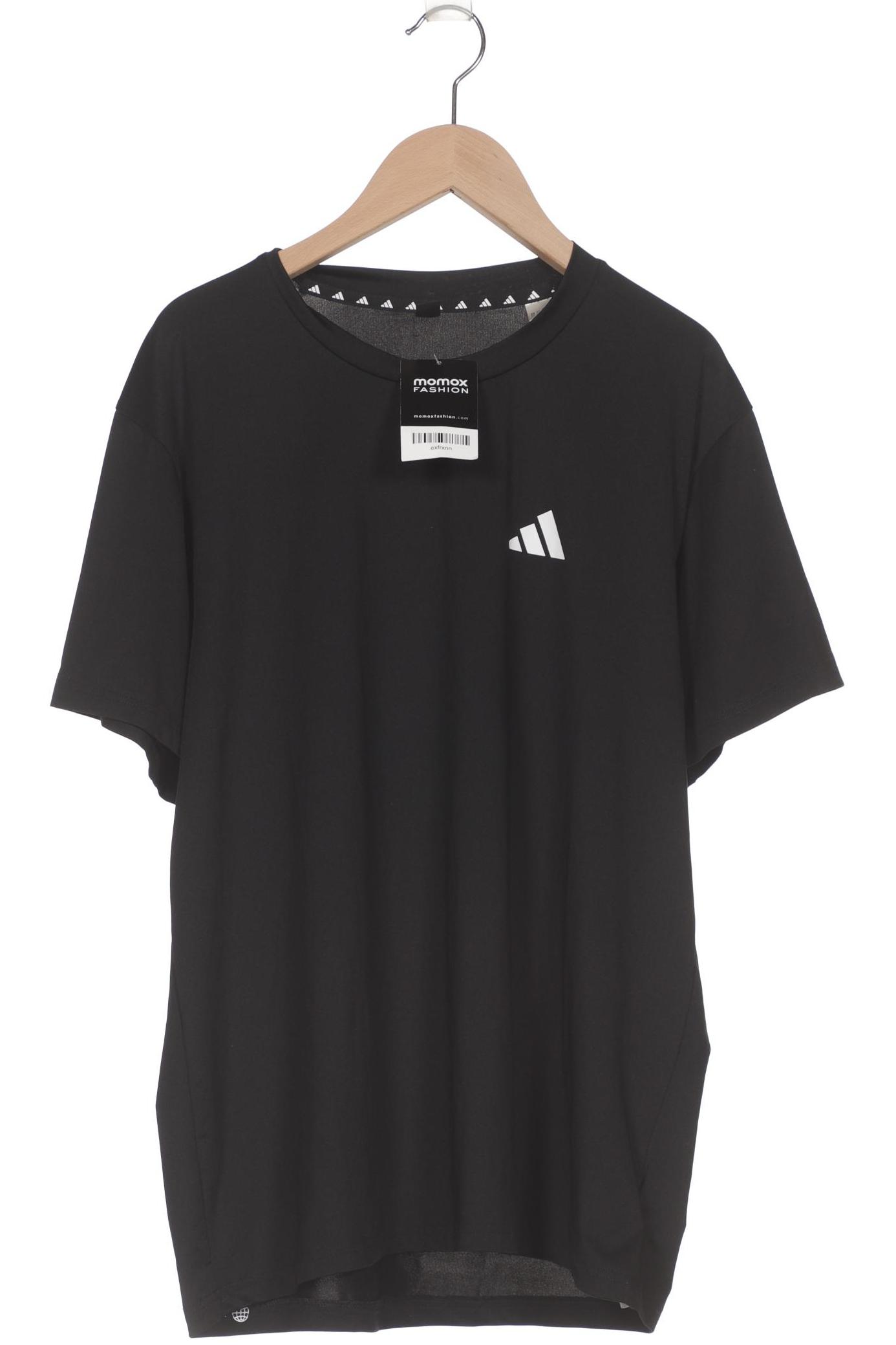 

adidas Herren T-Shirt, schwarz, Gr. 48