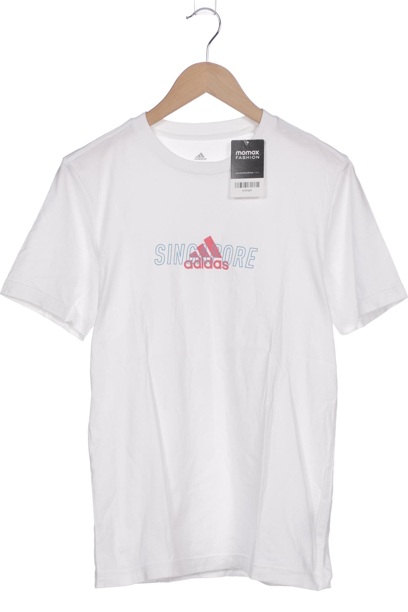 

adidas Herren T-Shirt, weiß, Gr. 46
