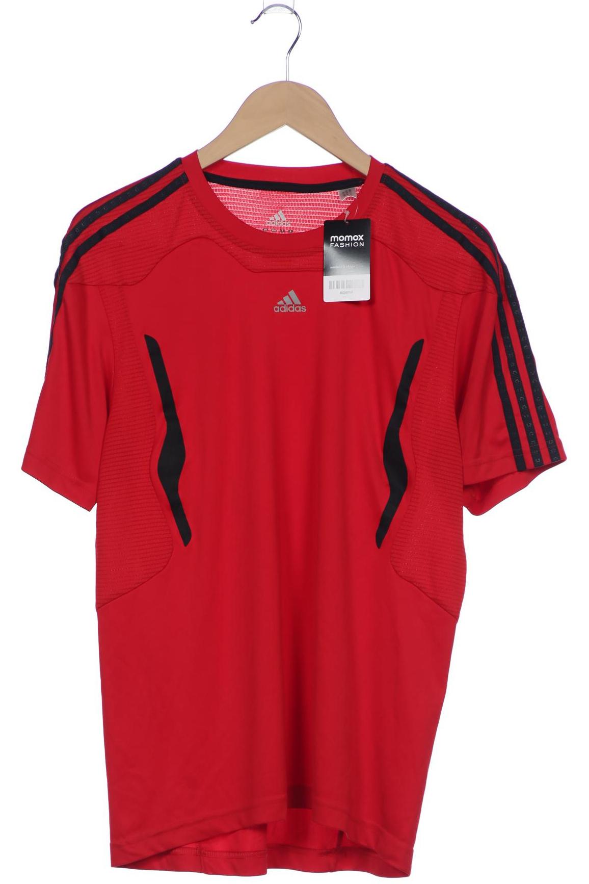 

adidas Herren T-Shirt, rot, Gr. 48