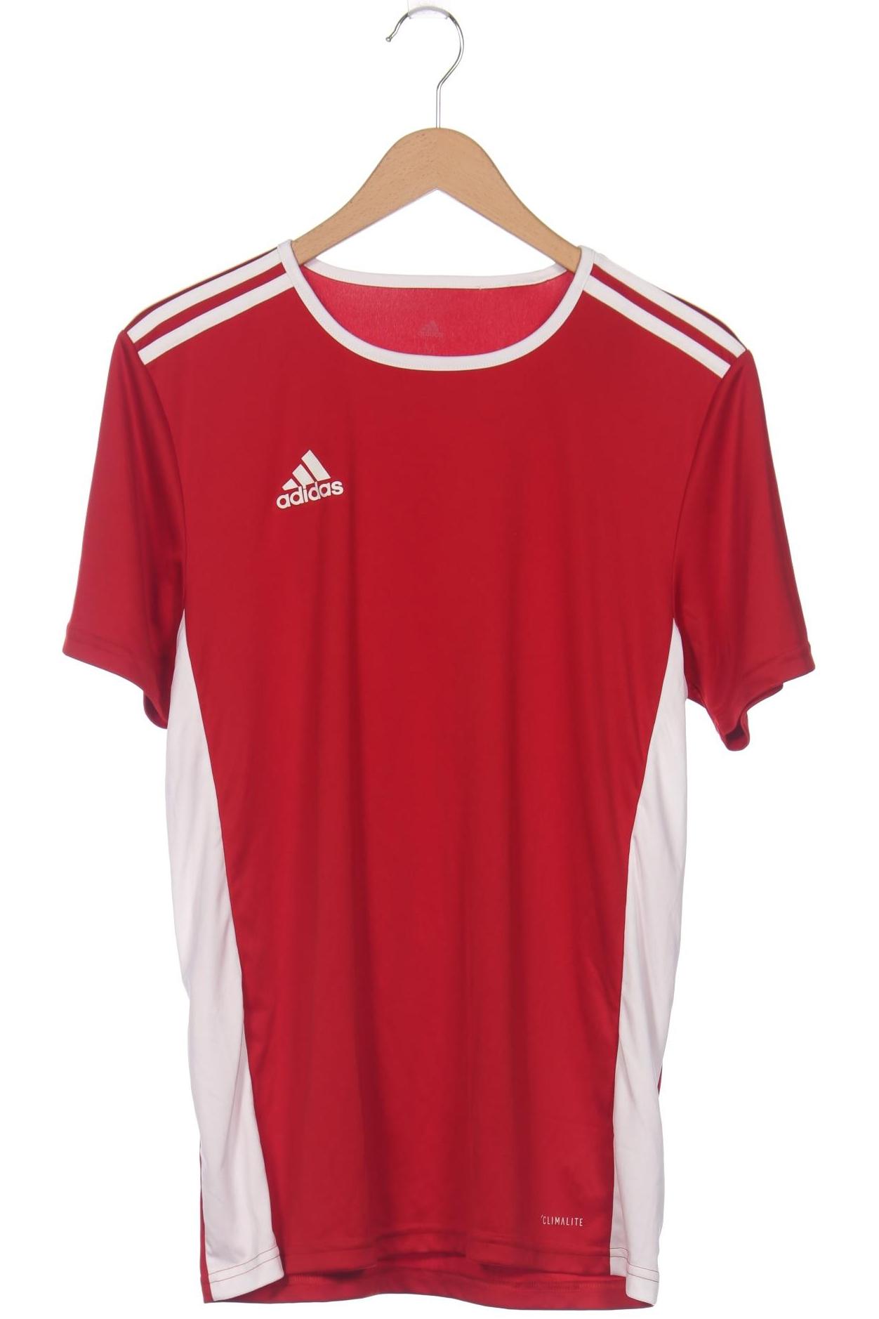 

adidas Herren T-Shirt, rot, Gr. 48
