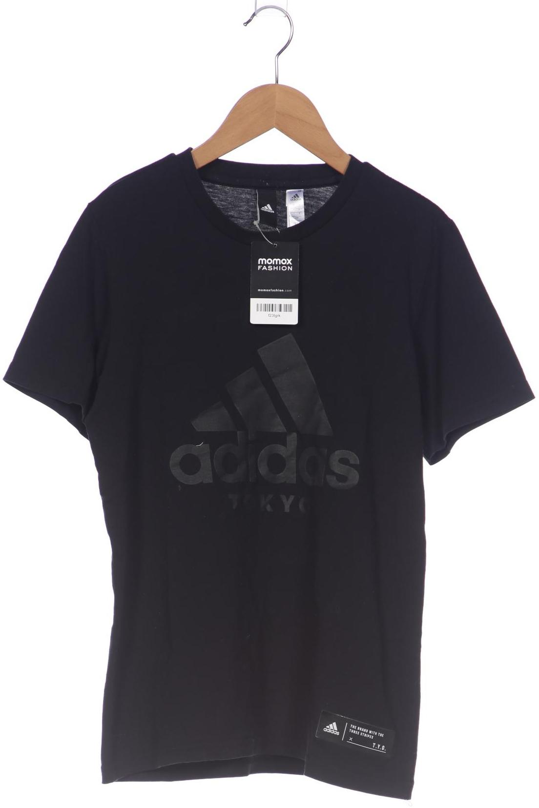 

adidas Herren T-Shirt, schwarz, Gr. 46