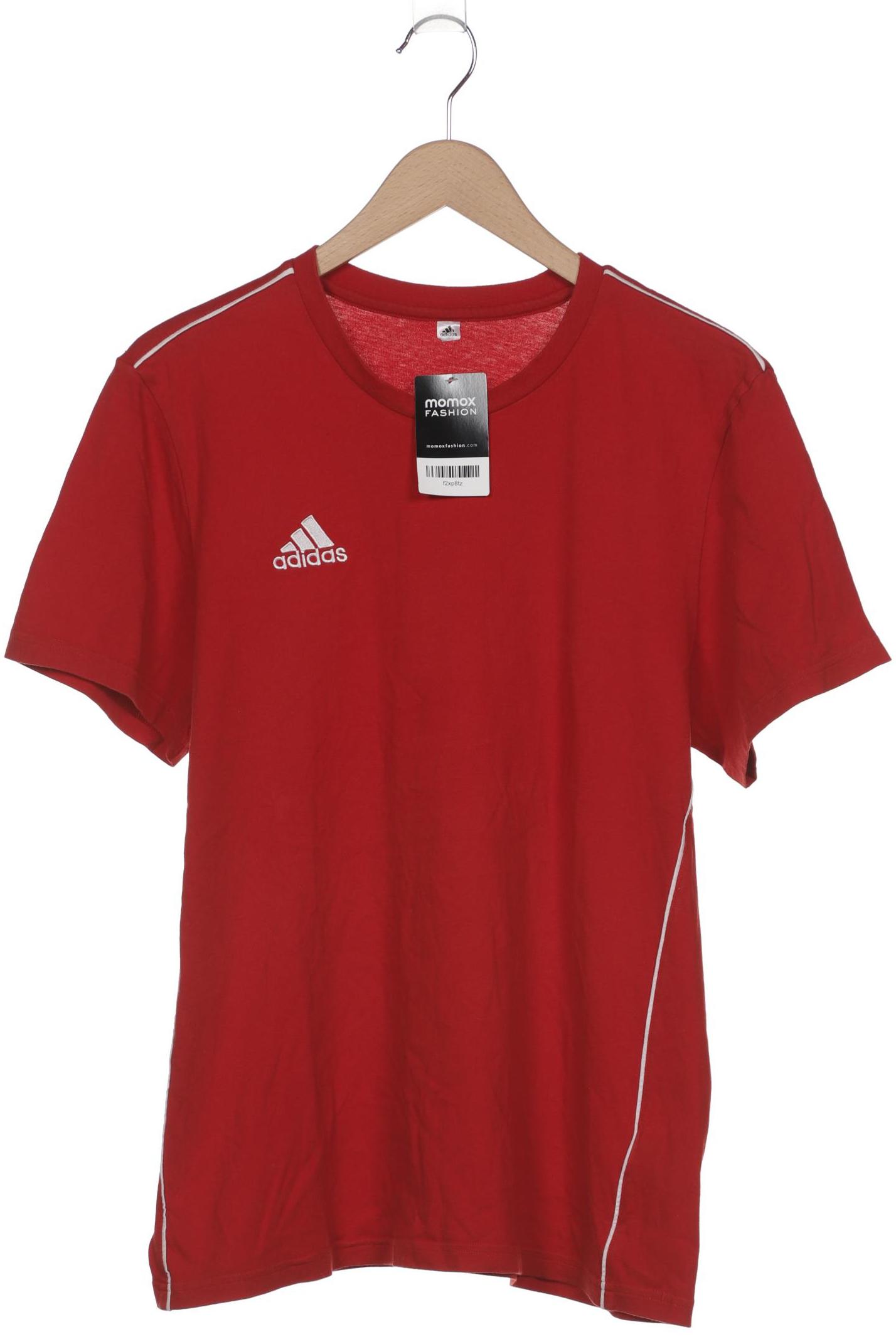 

adidas Herren T-Shirt, rot, Gr. 48