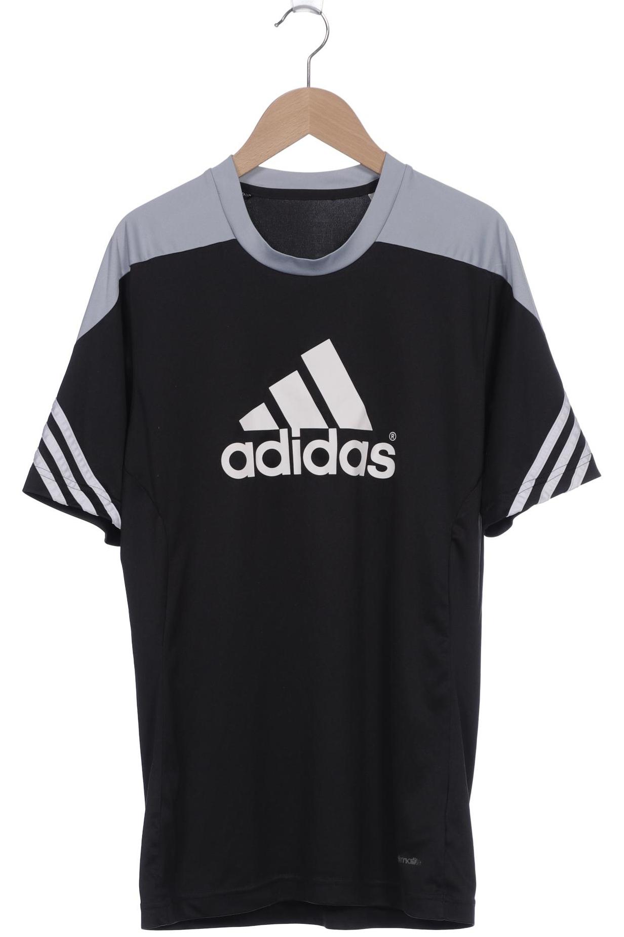 

adidas Herren T-Shirt, schwarz, Gr. 46