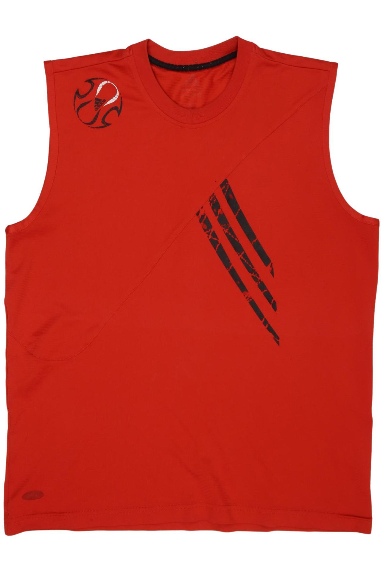 

adidas Herren T-Shirt, rot, Gr. 48