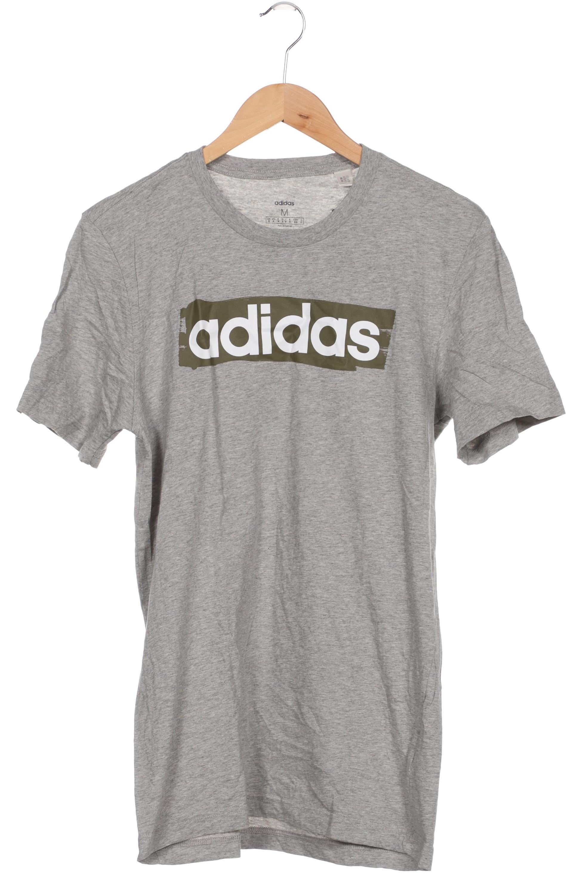 

adidas Herren T-Shirt, grau, Gr. 48