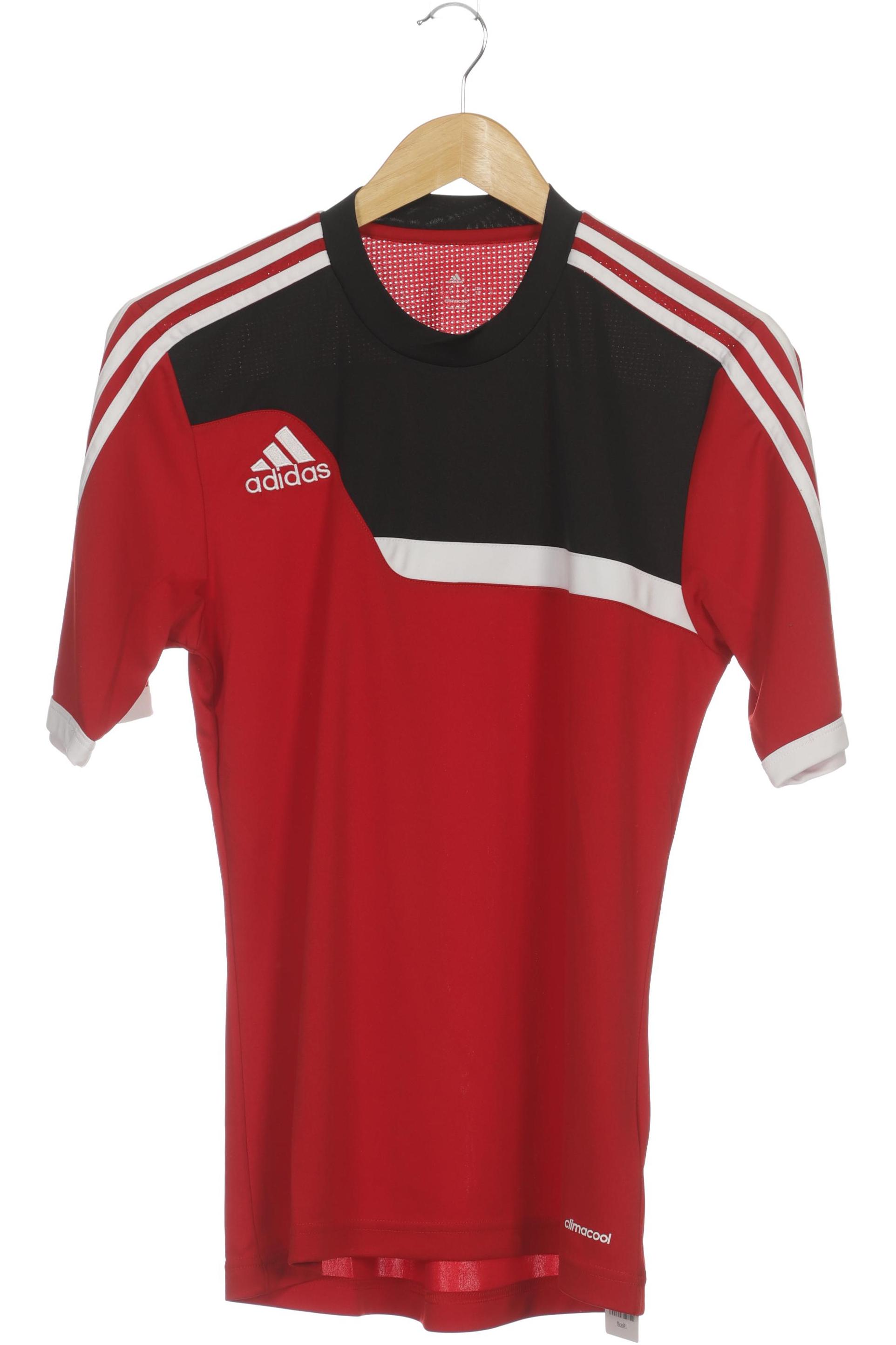 

adidas Herren T-Shirt, rot, Gr. 46