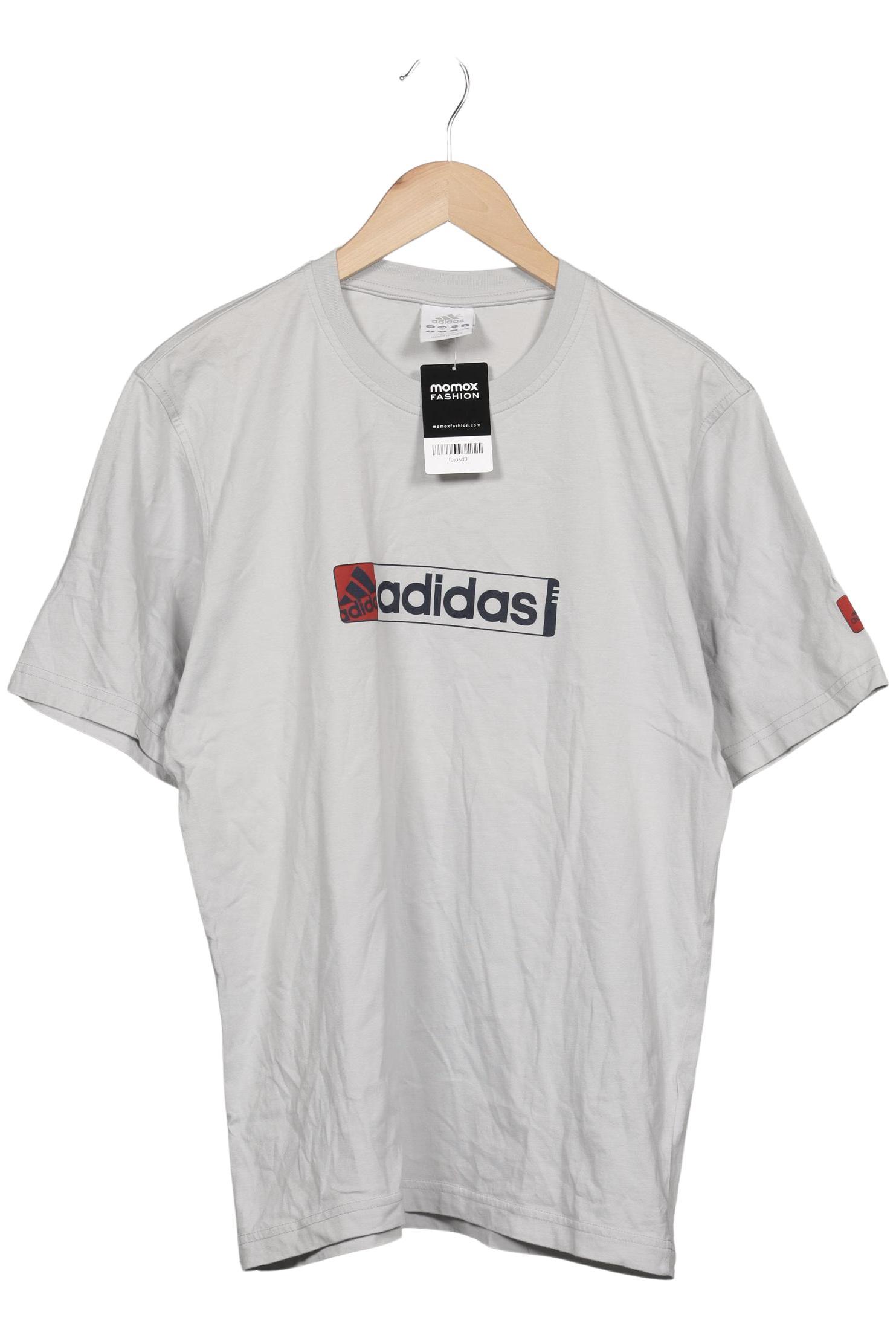 

adidas Herren T-Shirt, grau, Gr. 48