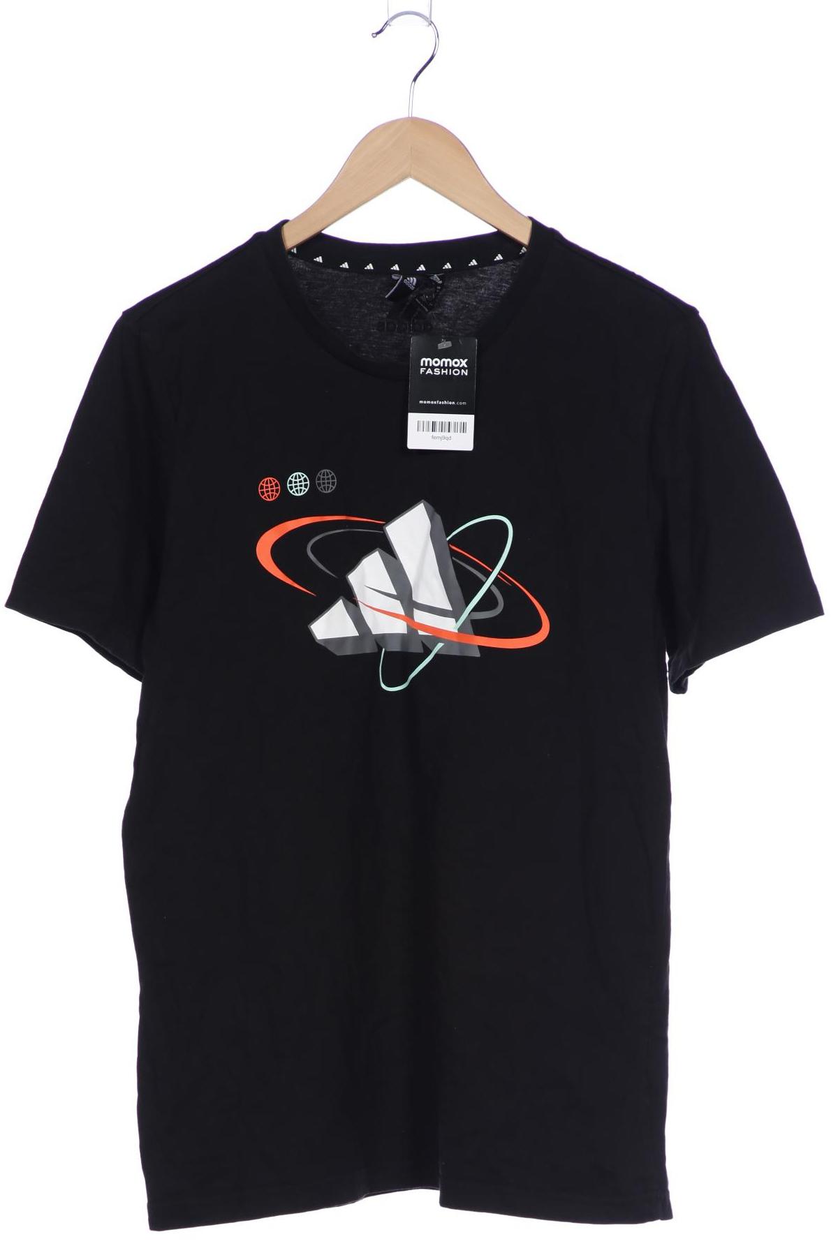 

adidas Herren T-Shirt, schwarz, Gr. 48