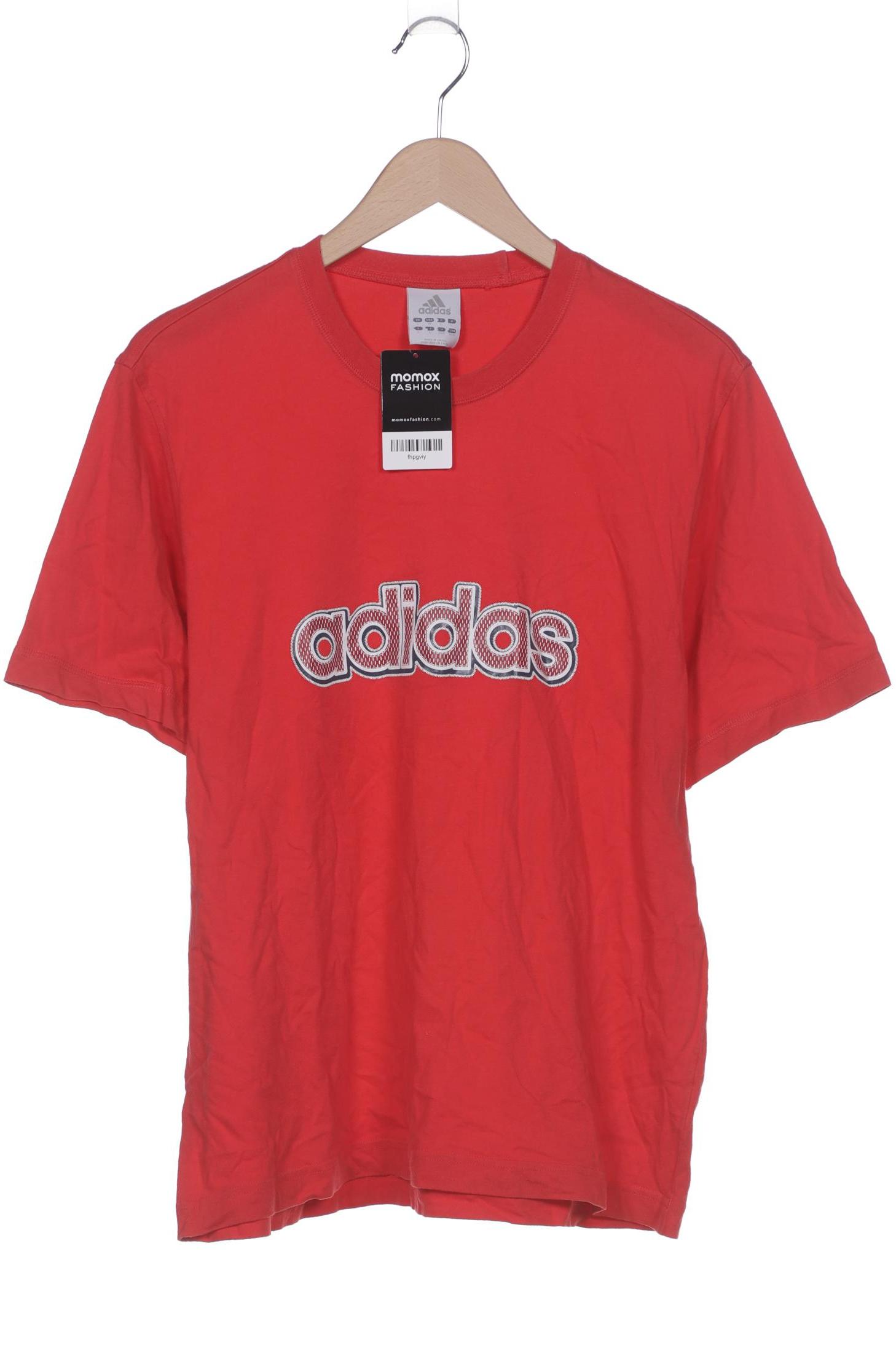 

adidas Herren T-Shirt, rot, Gr. 52