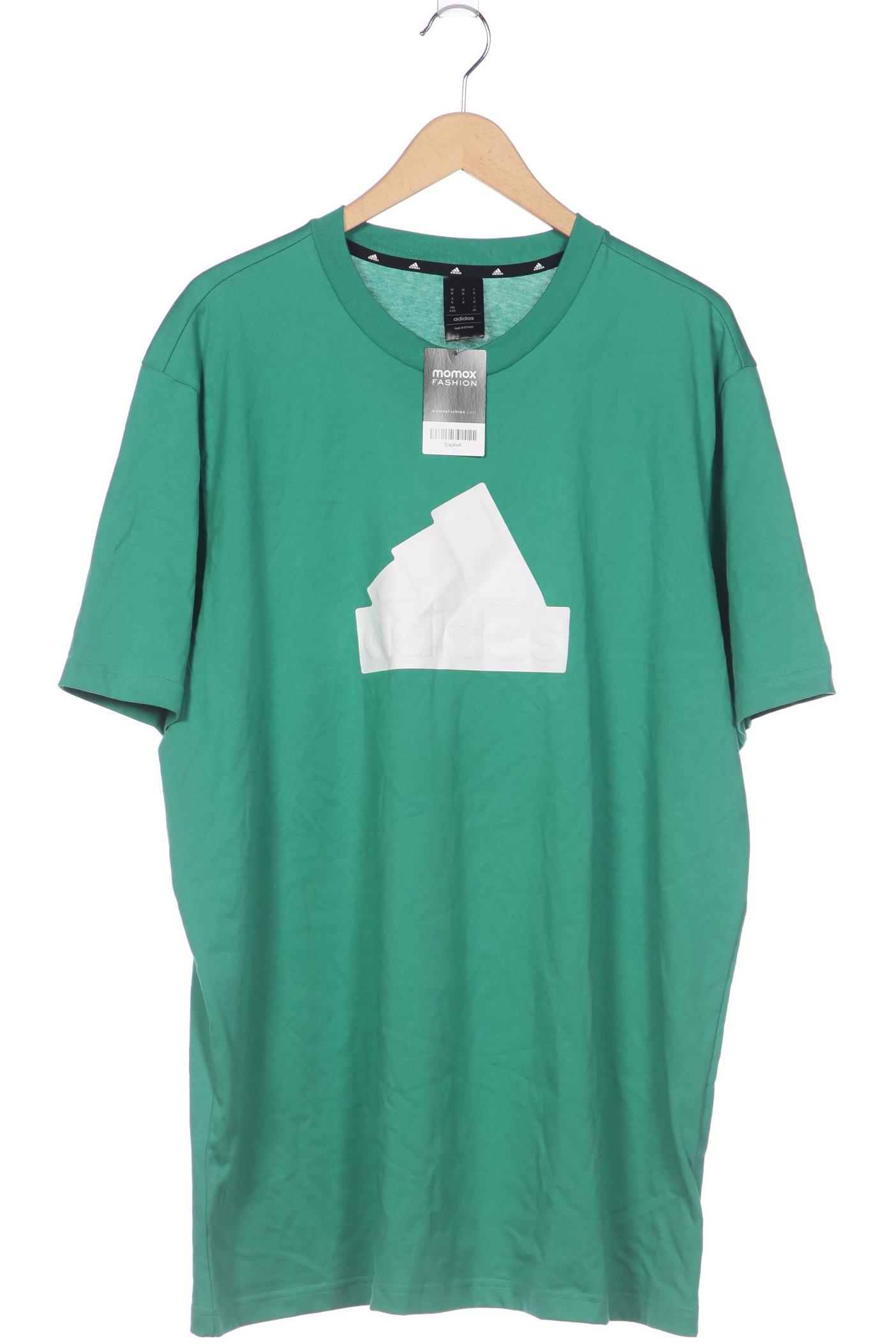 

adidas Herren T-Shirt, grün, Gr. 54