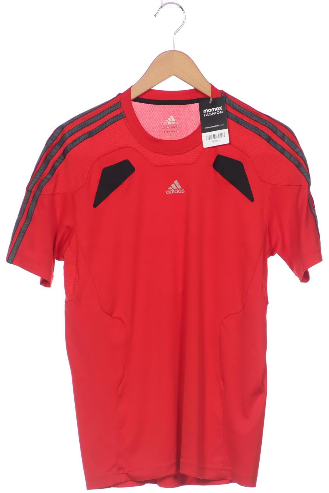 

adidas Herren T-Shirt, rot, Gr. 46