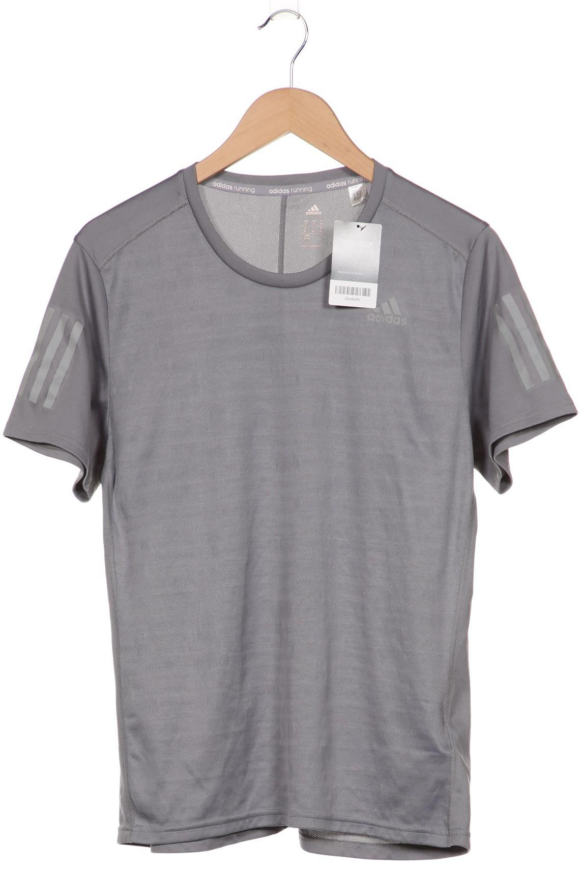 

adidas Herren T-Shirt, grau, Gr. 48