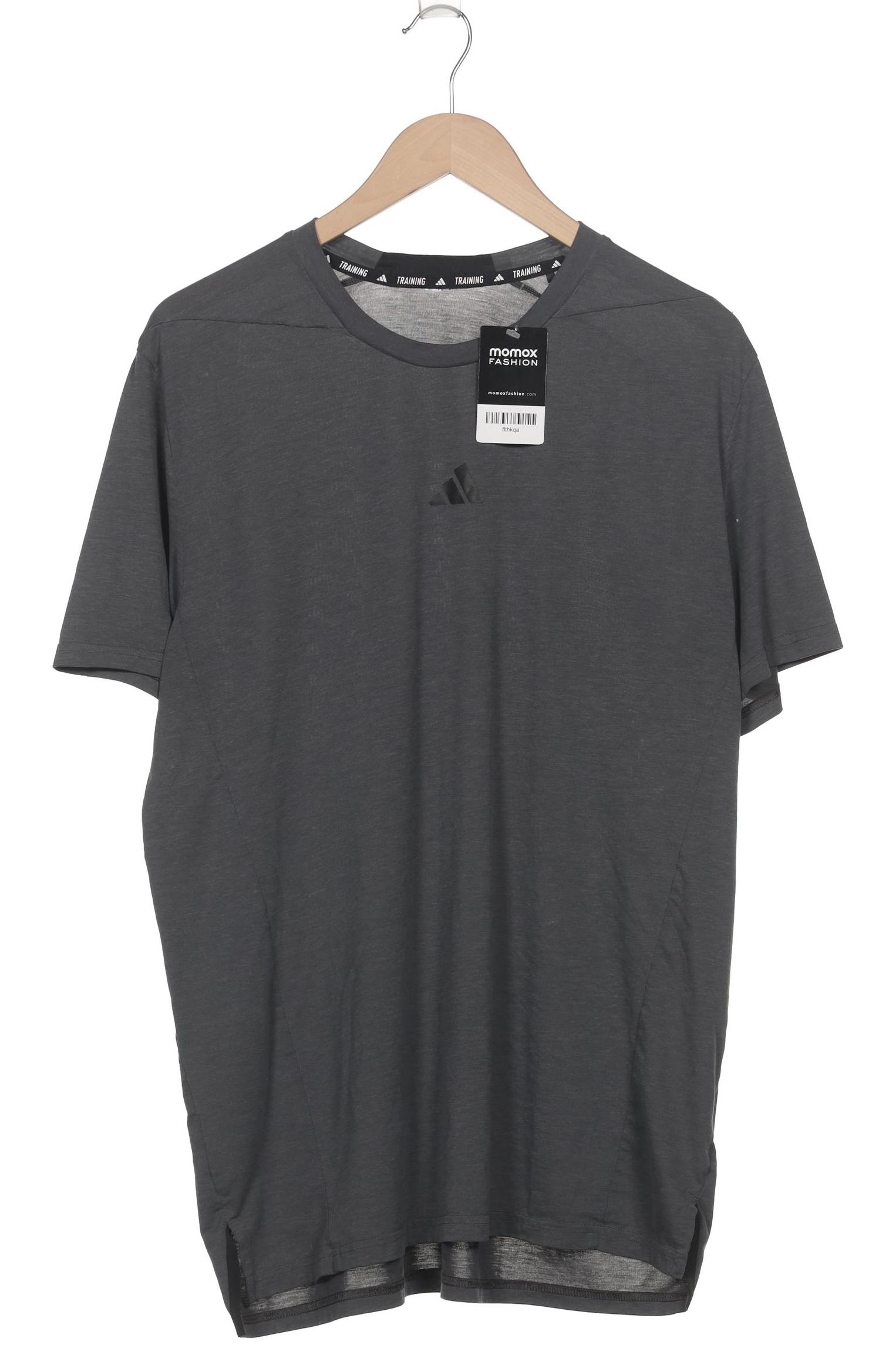 

adidas Herren T-Shirt, grau, Gr. 56