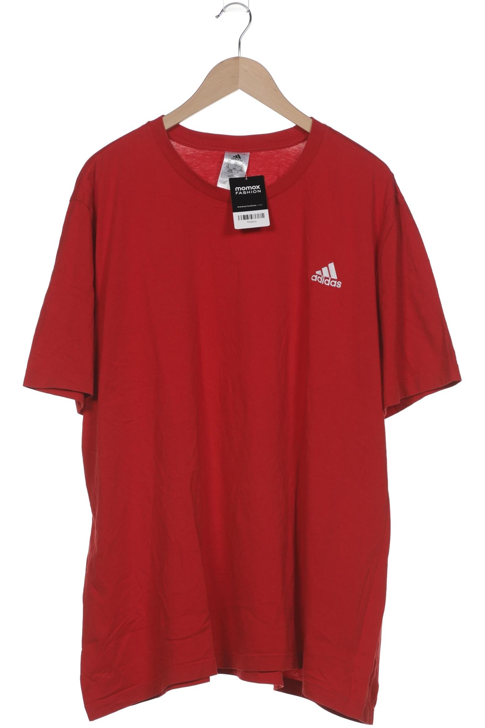 

adidas Herren T-Shirt, rot, Gr. 58