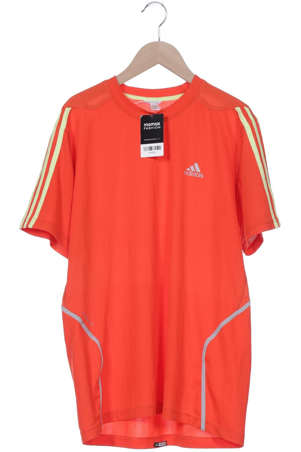 

adidas Herren T-Shirt, rot, Gr. 54