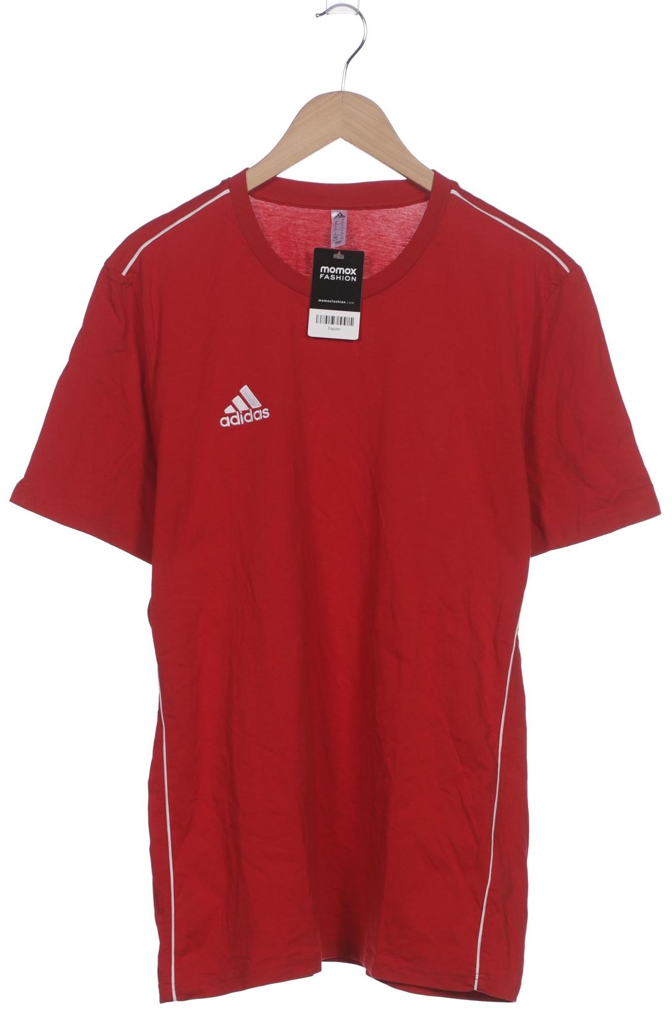 

adidas Herren T-Shirt, rot, Gr. 54