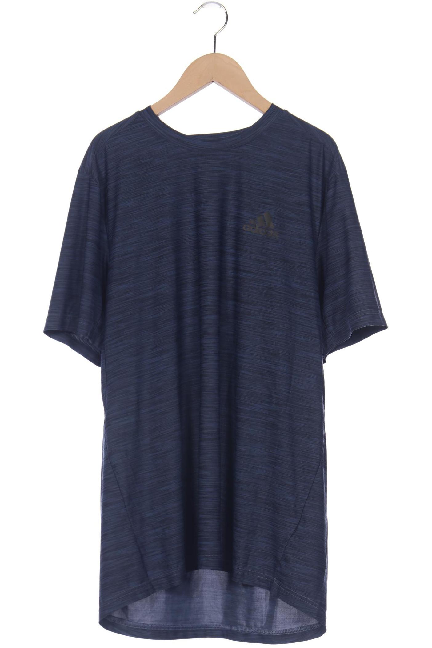 

adidas Herren T-Shirt, marineblau, Gr. 48