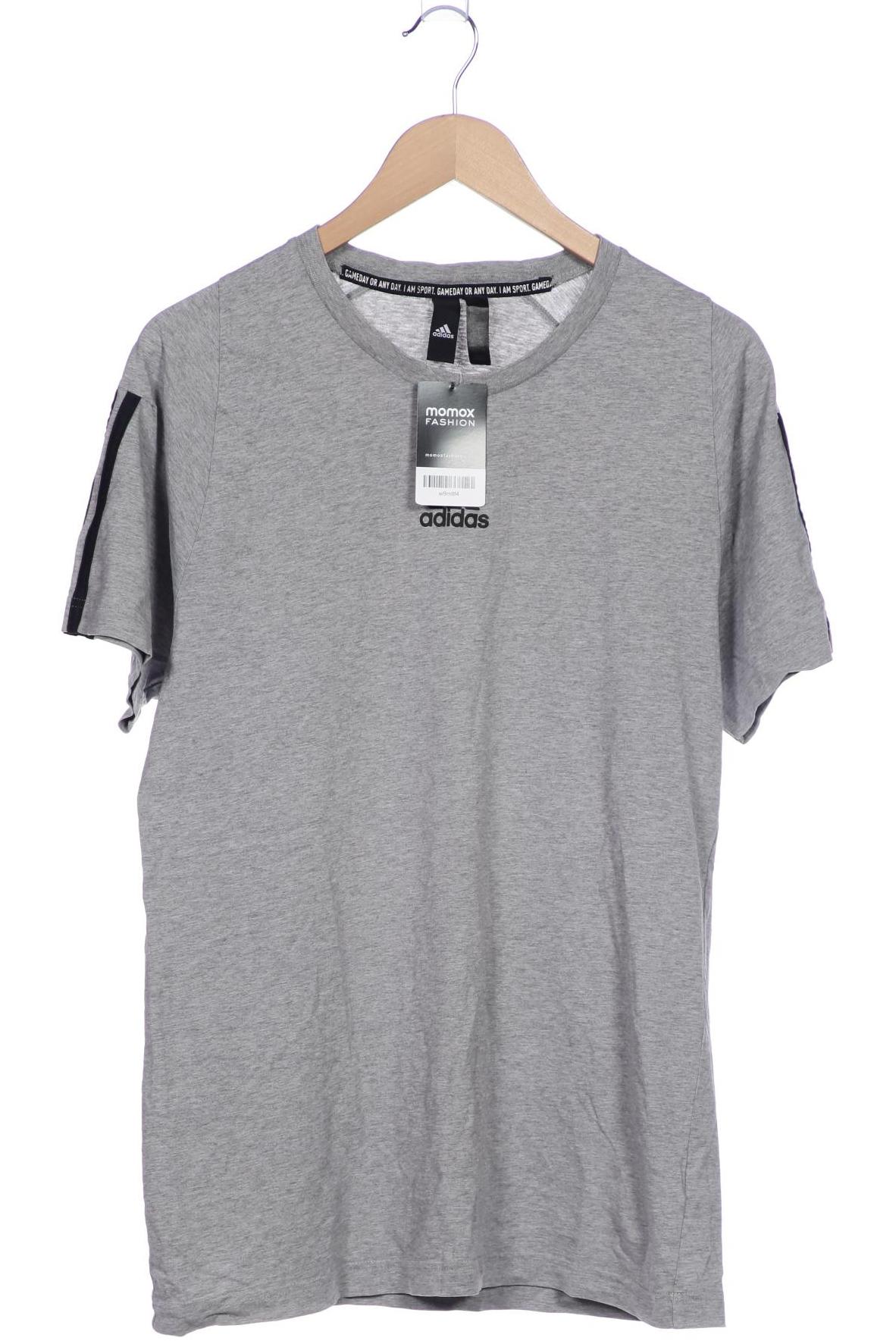 

adidas Herren T-Shirt, grau, Gr. 52