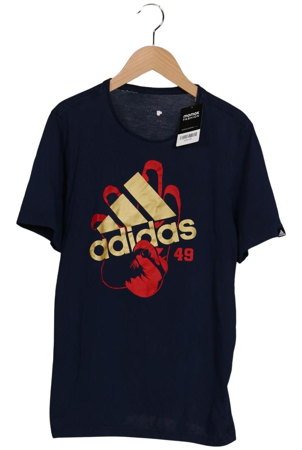 

adidas Herren T-Shirt, marineblau, Gr. 46