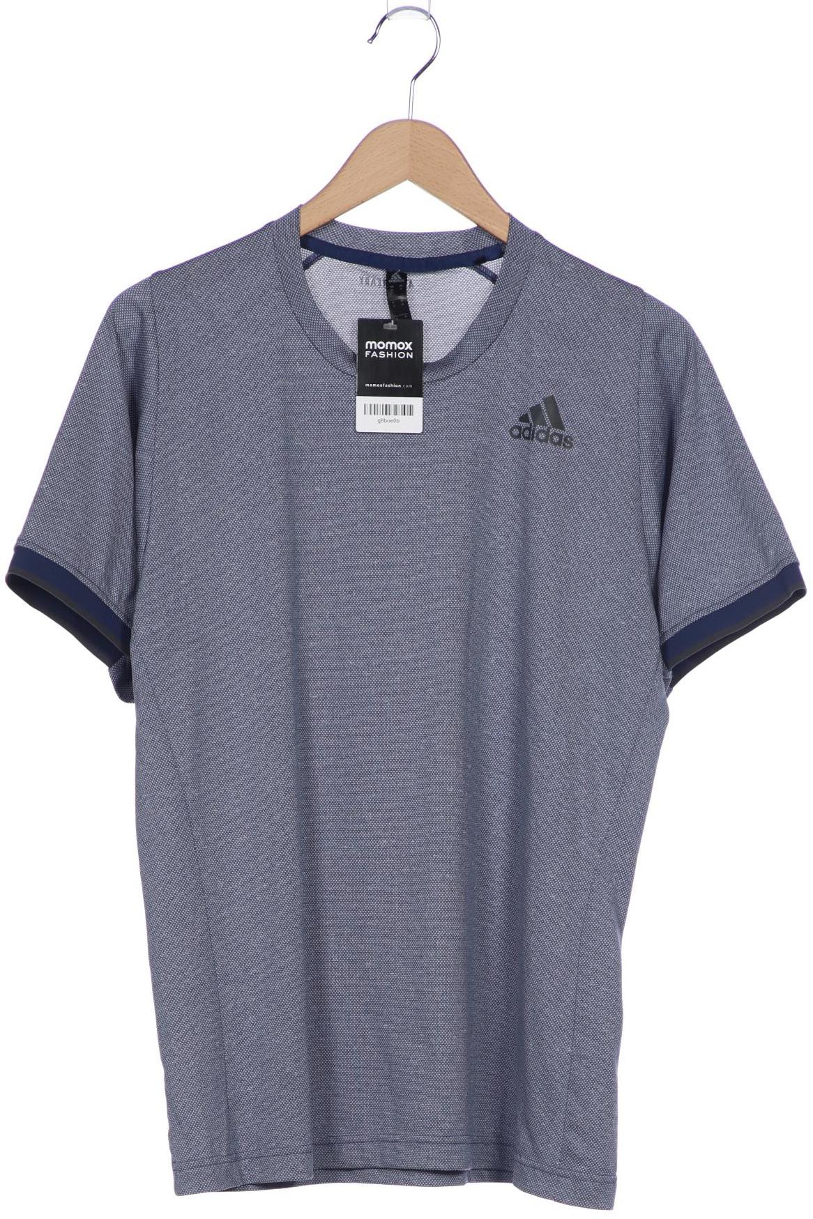 

adidas Herren T-Shirt, blau, Gr. 48