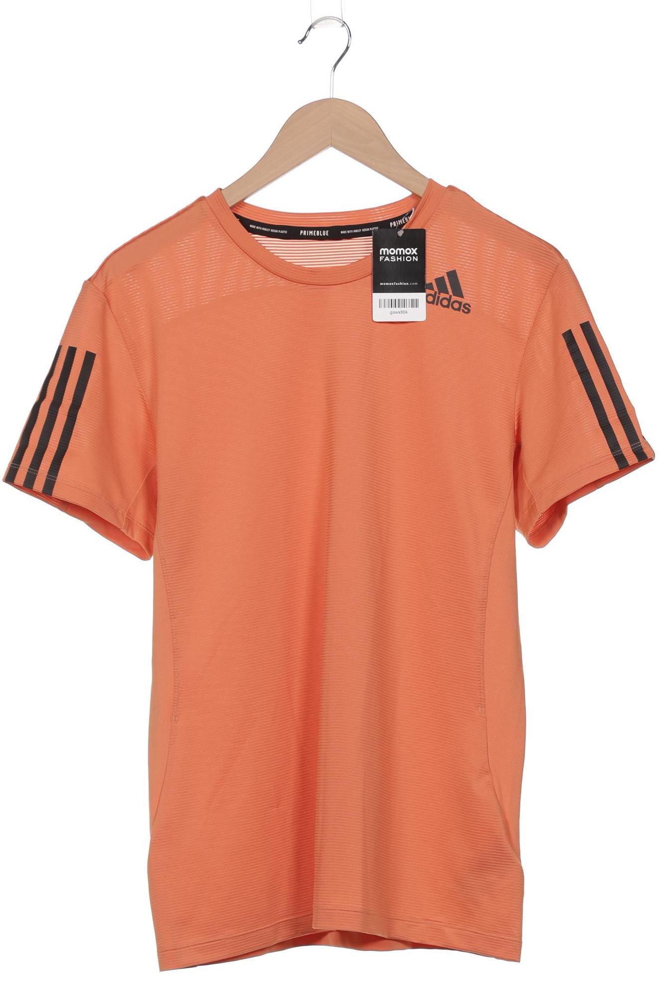 

adidas Herren T-Shirt, orange, Gr. 48