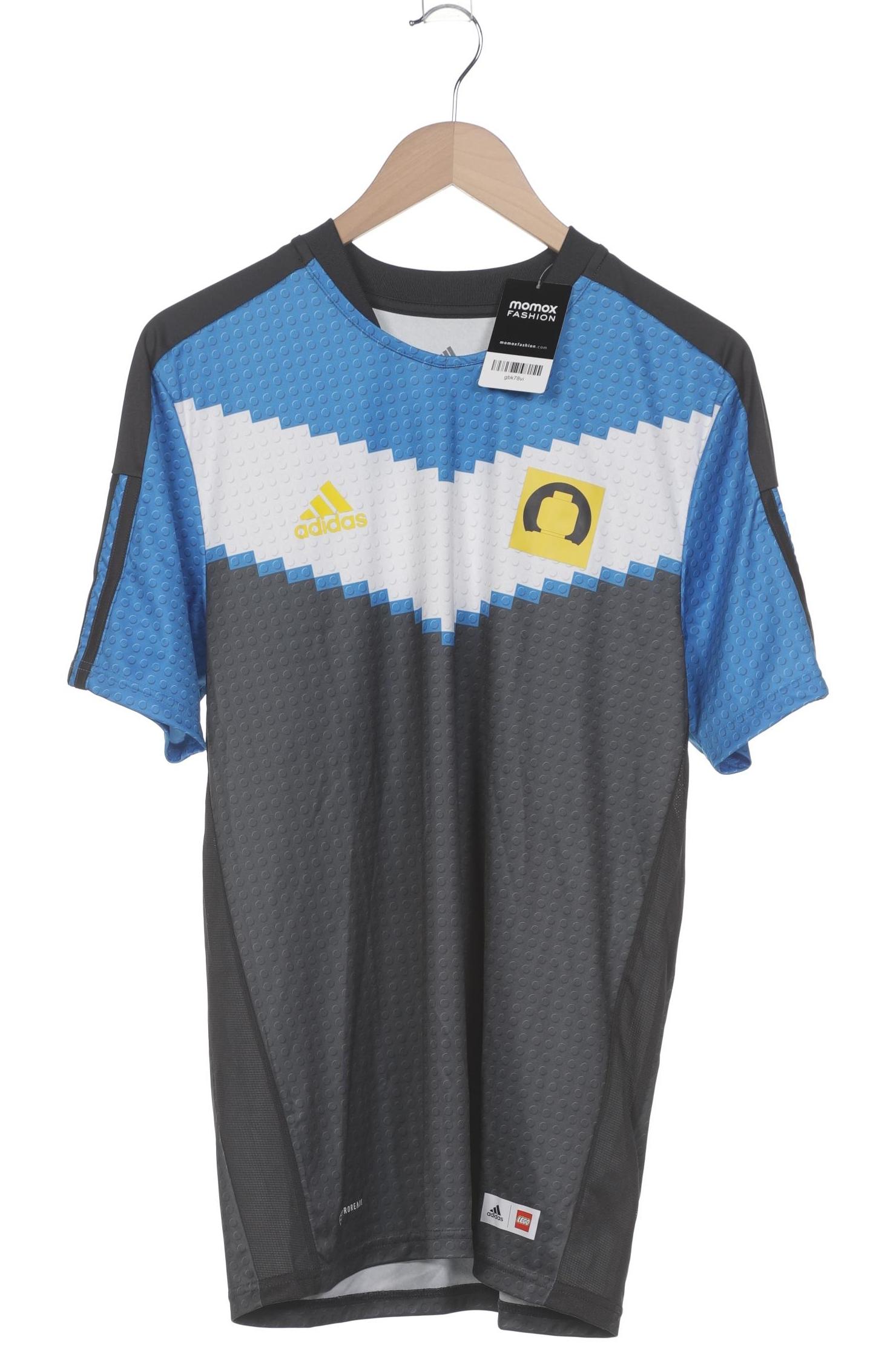 

adidas Herren T-Shirt, grau, Gr. 48