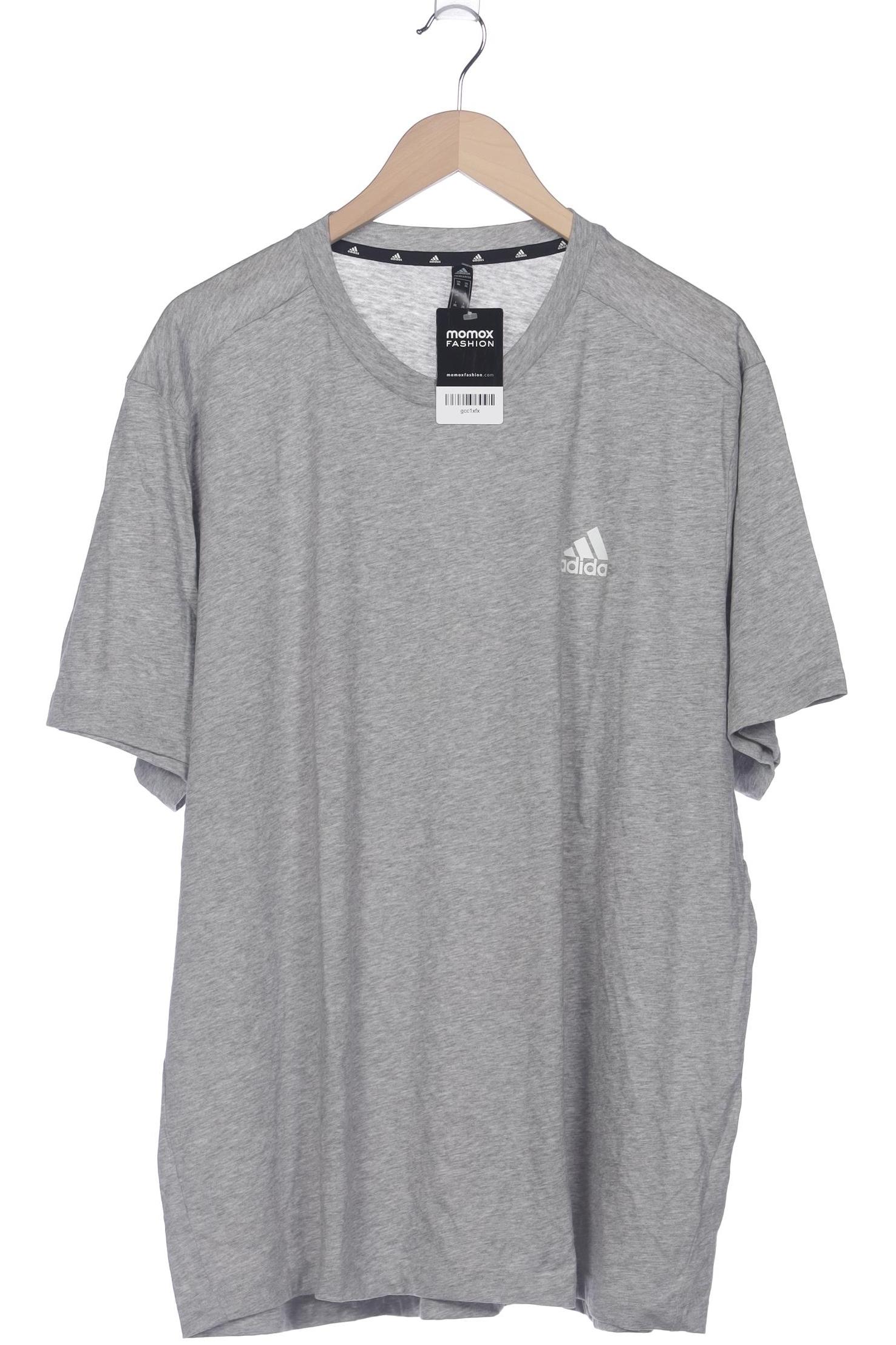 

adidas Herren T-Shirt, grau, Gr. 56