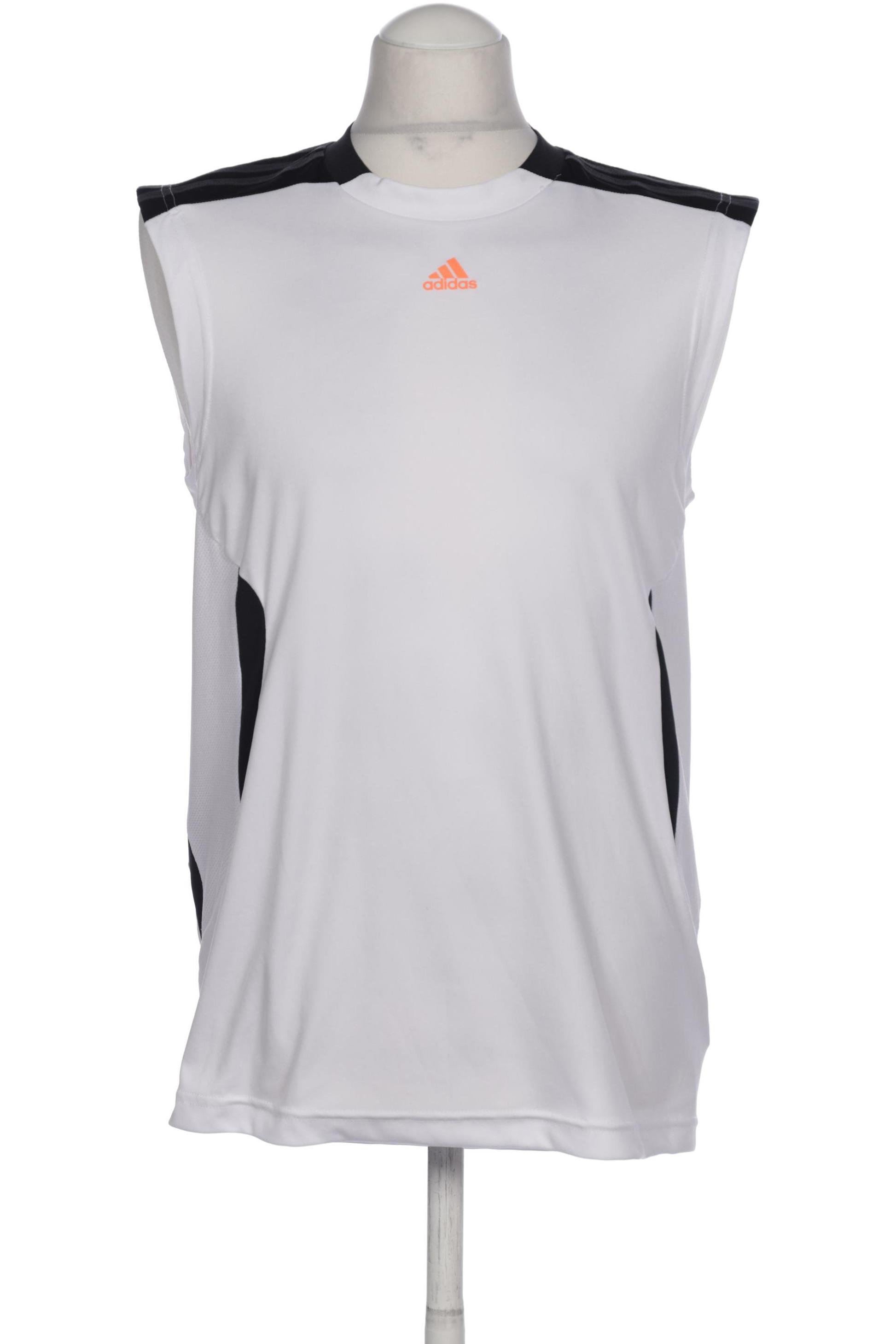 

adidas Herren T-Shirt, weiß, Gr. 48