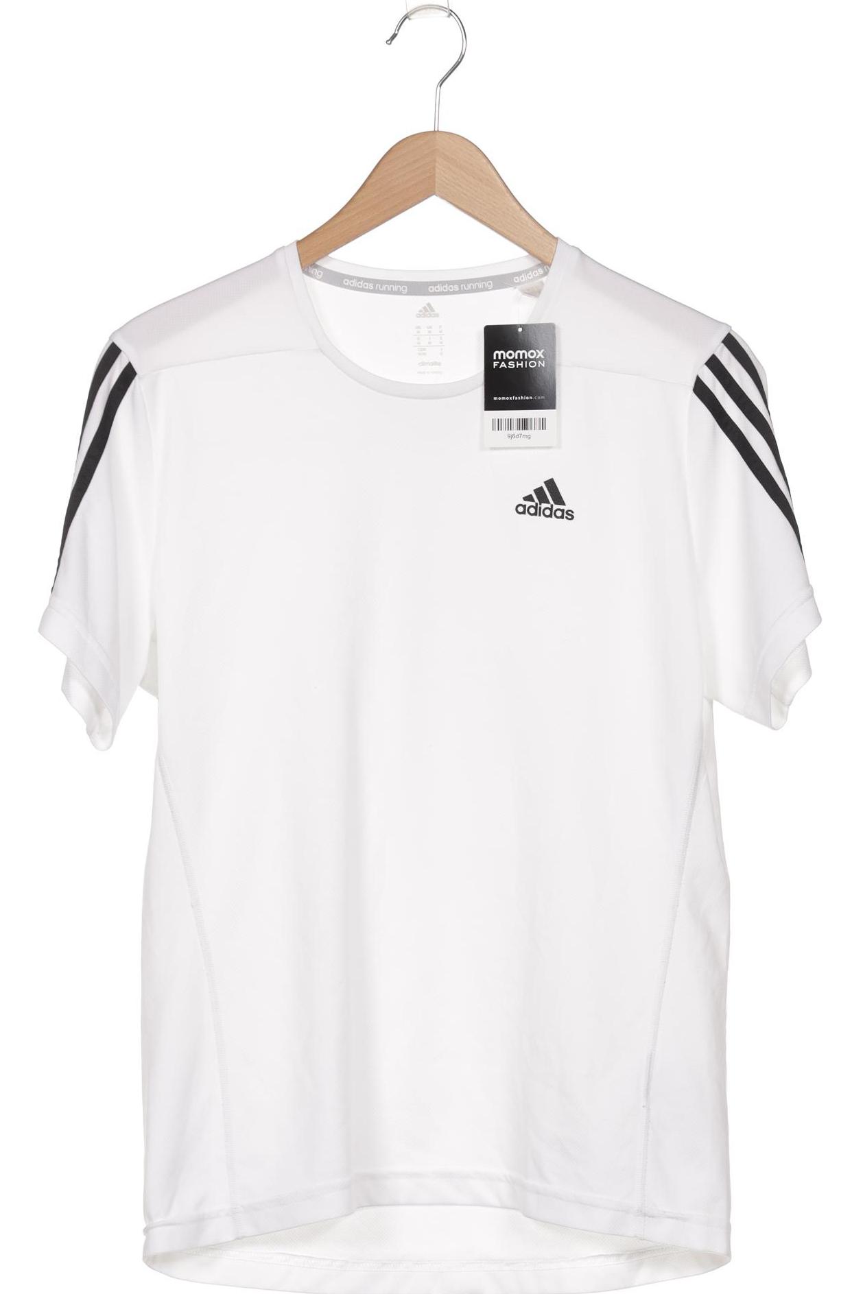 

adidas Herren T-Shirt, weiß, Gr. 48