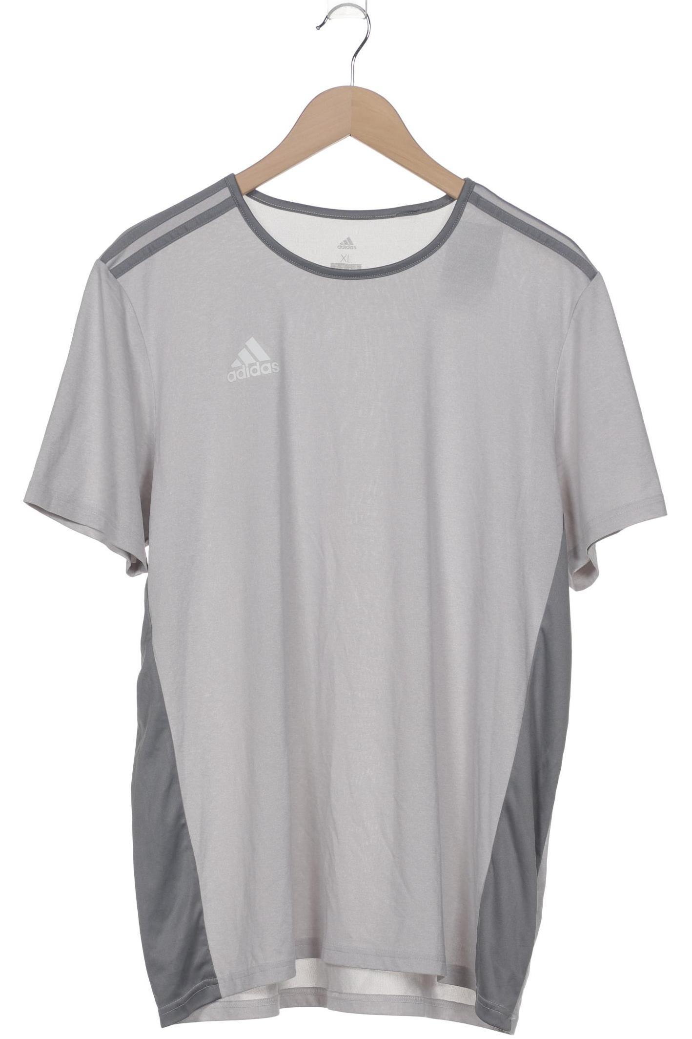 

adidas Herren T-Shirt, grau, Gr. 54