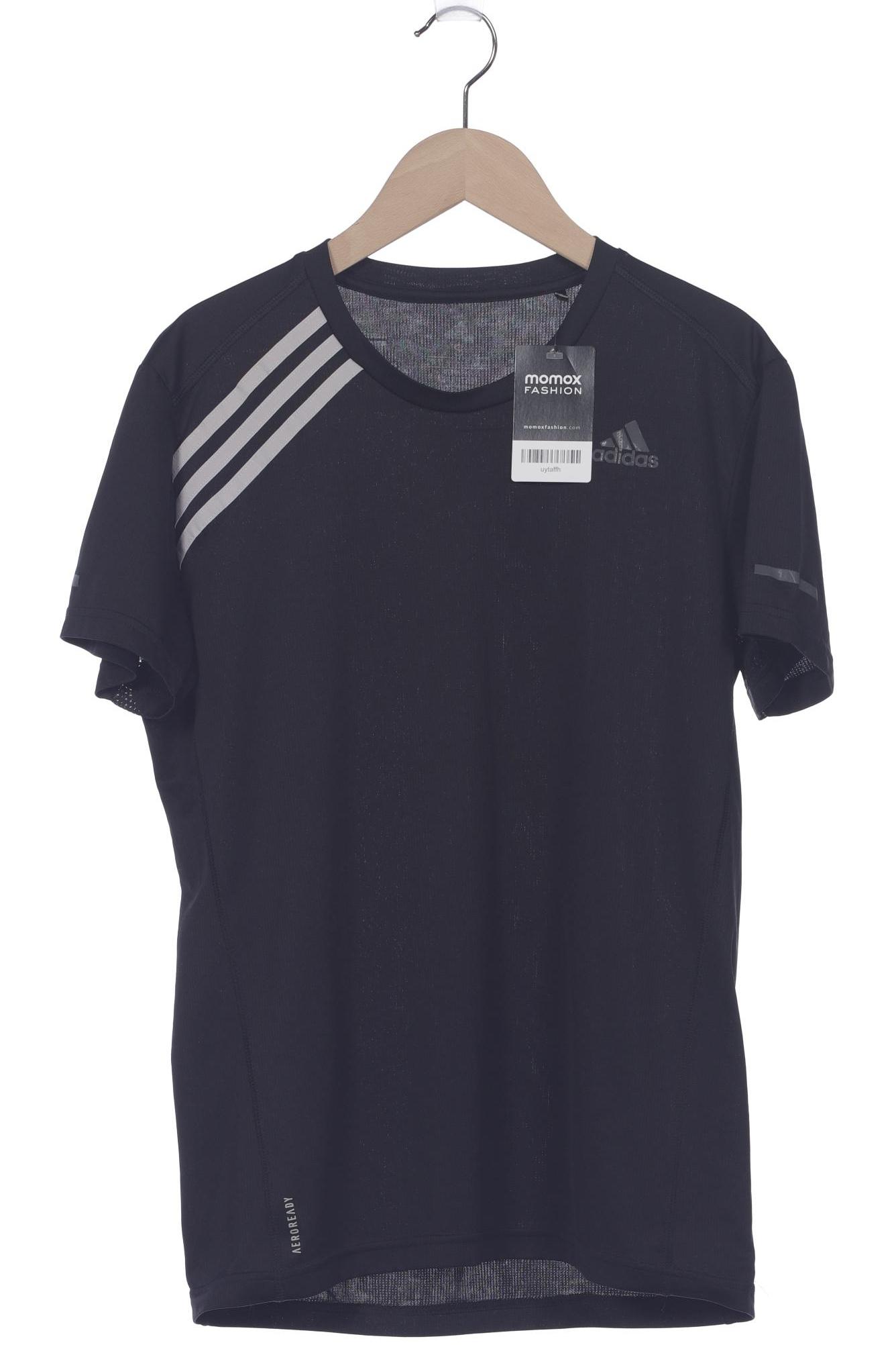 

adidas Herren T-Shirt, schwarz, Gr. 46