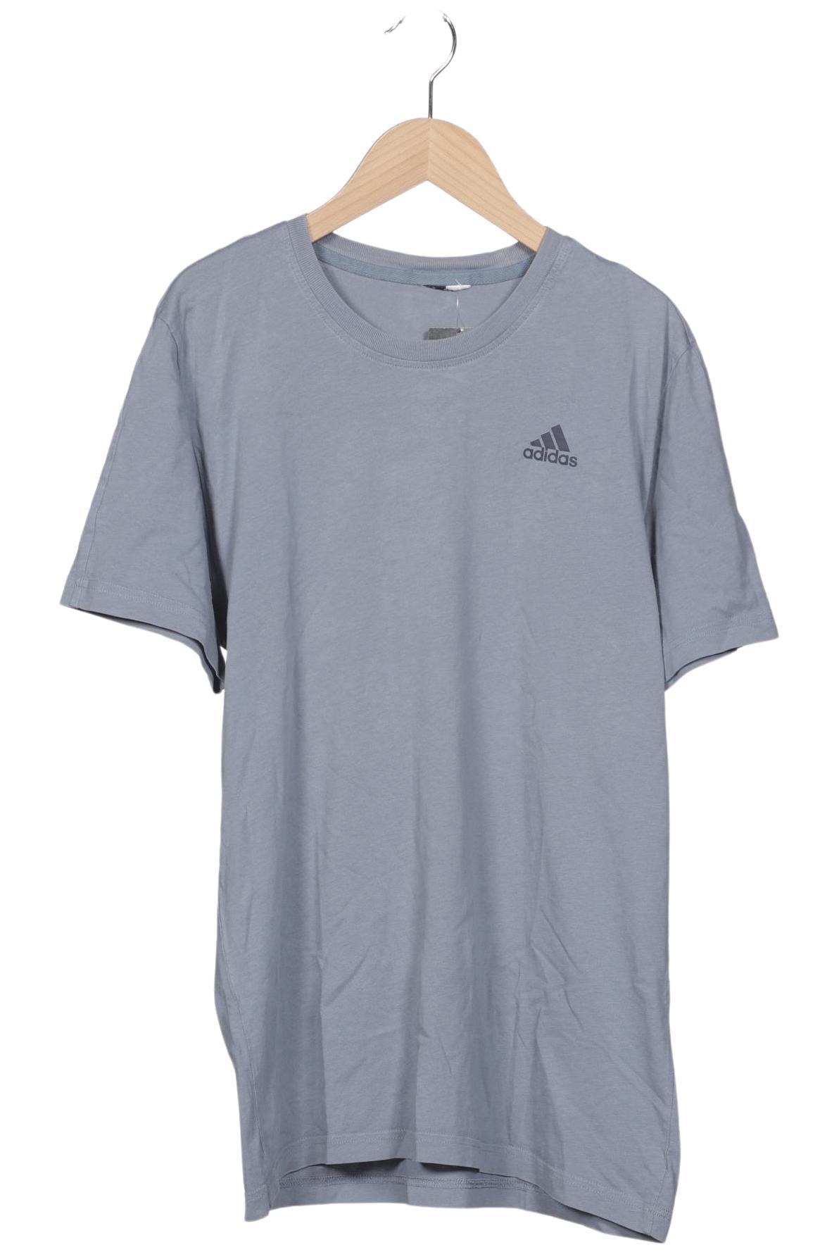 

adidas Herren T-Shirt, hellblau, Gr. 48