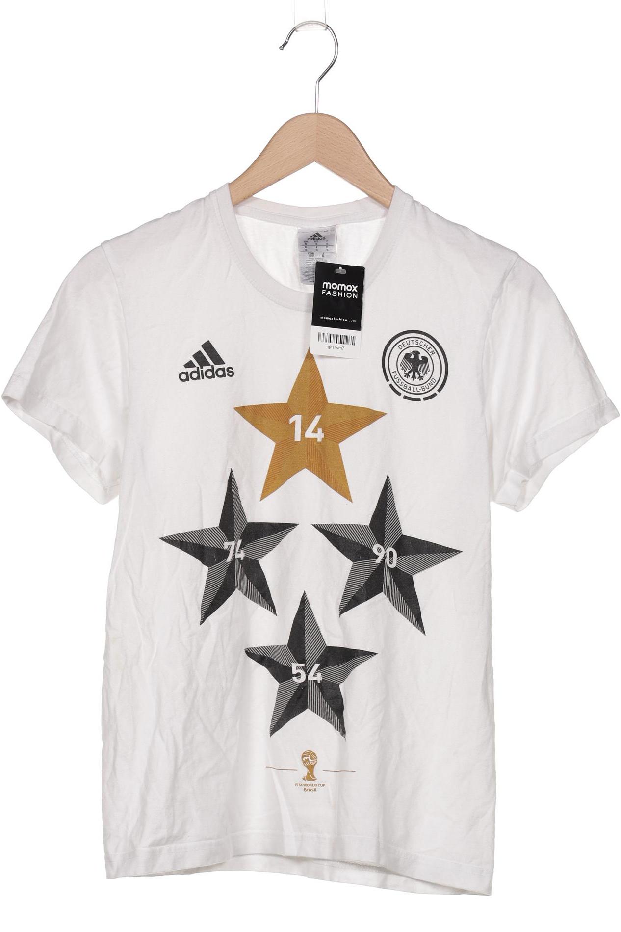 

adidas Herren T-Shirt, weiß, Gr. 46