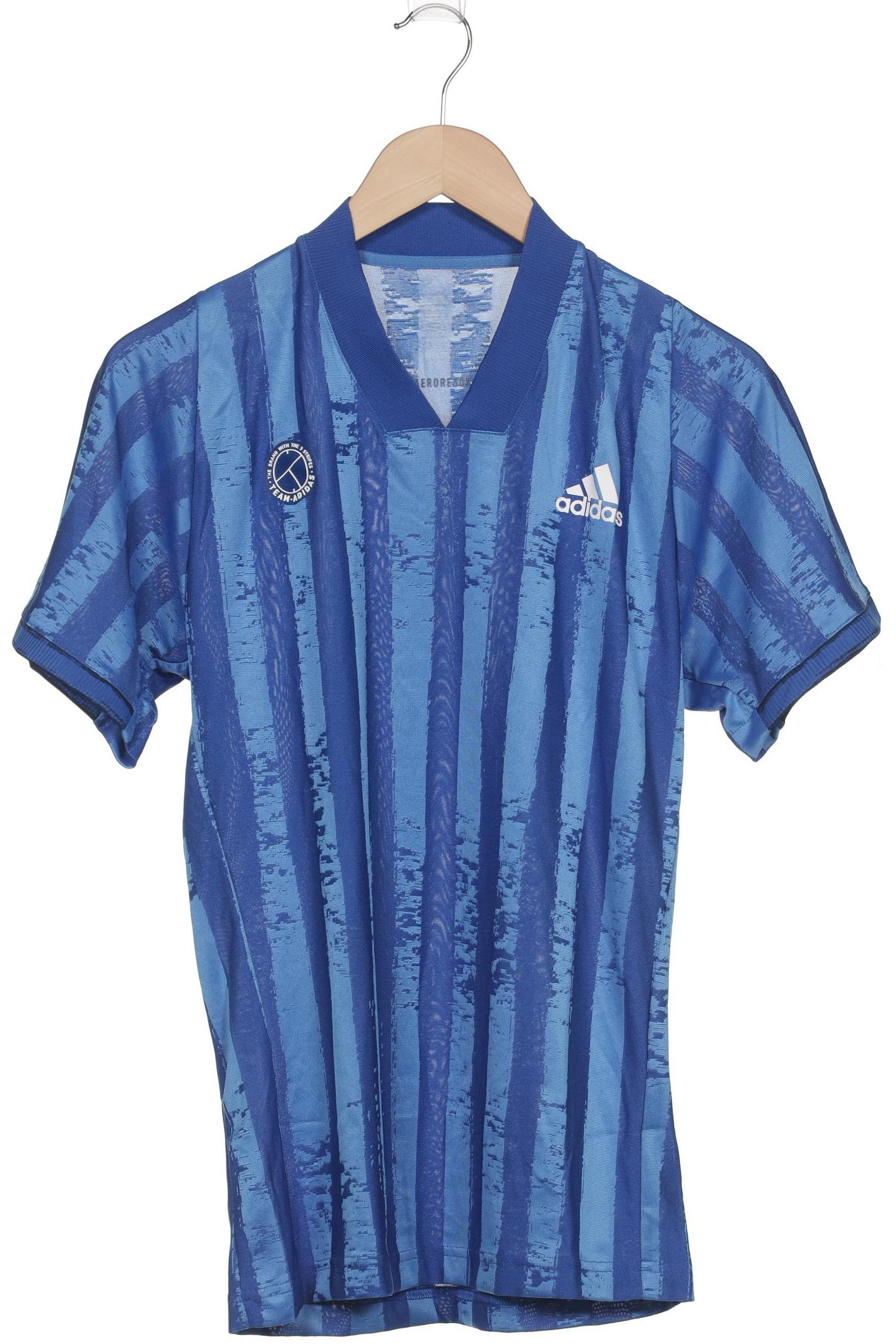

adidas Herren T-Shirt, blau, Gr. 46