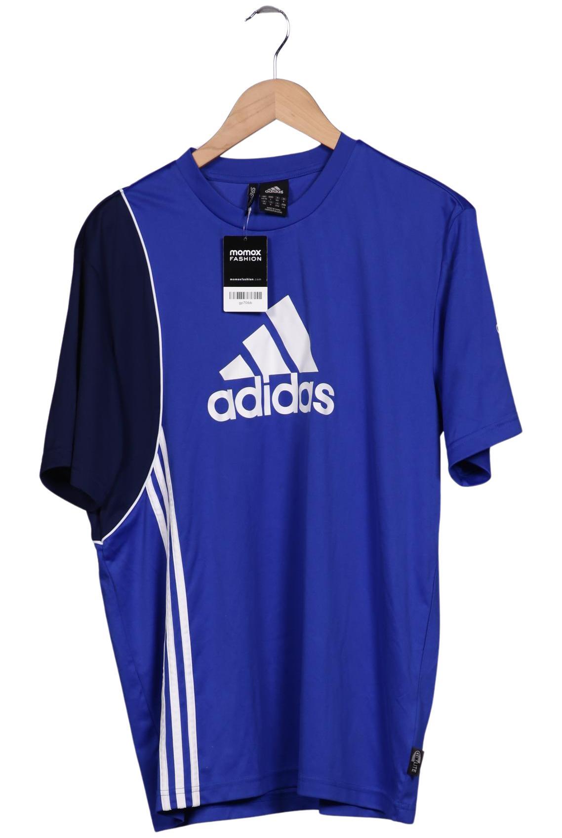 

adidas Herren T-Shirt, blau, Gr. 46