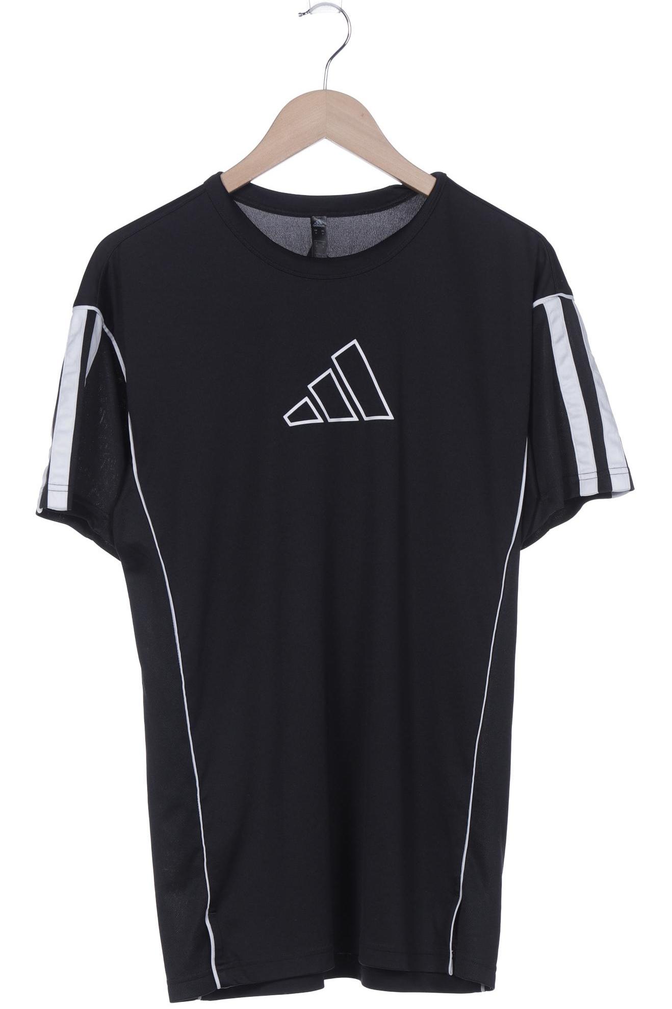 

adidas Herren T-Shirt, schwarz, Gr. 48