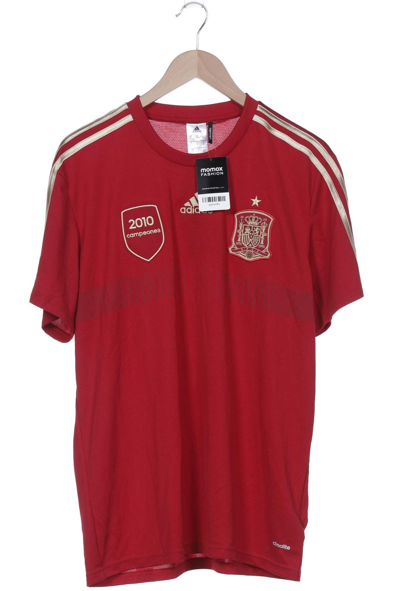 

adidas Herren T-Shirt, rot, Gr. 52