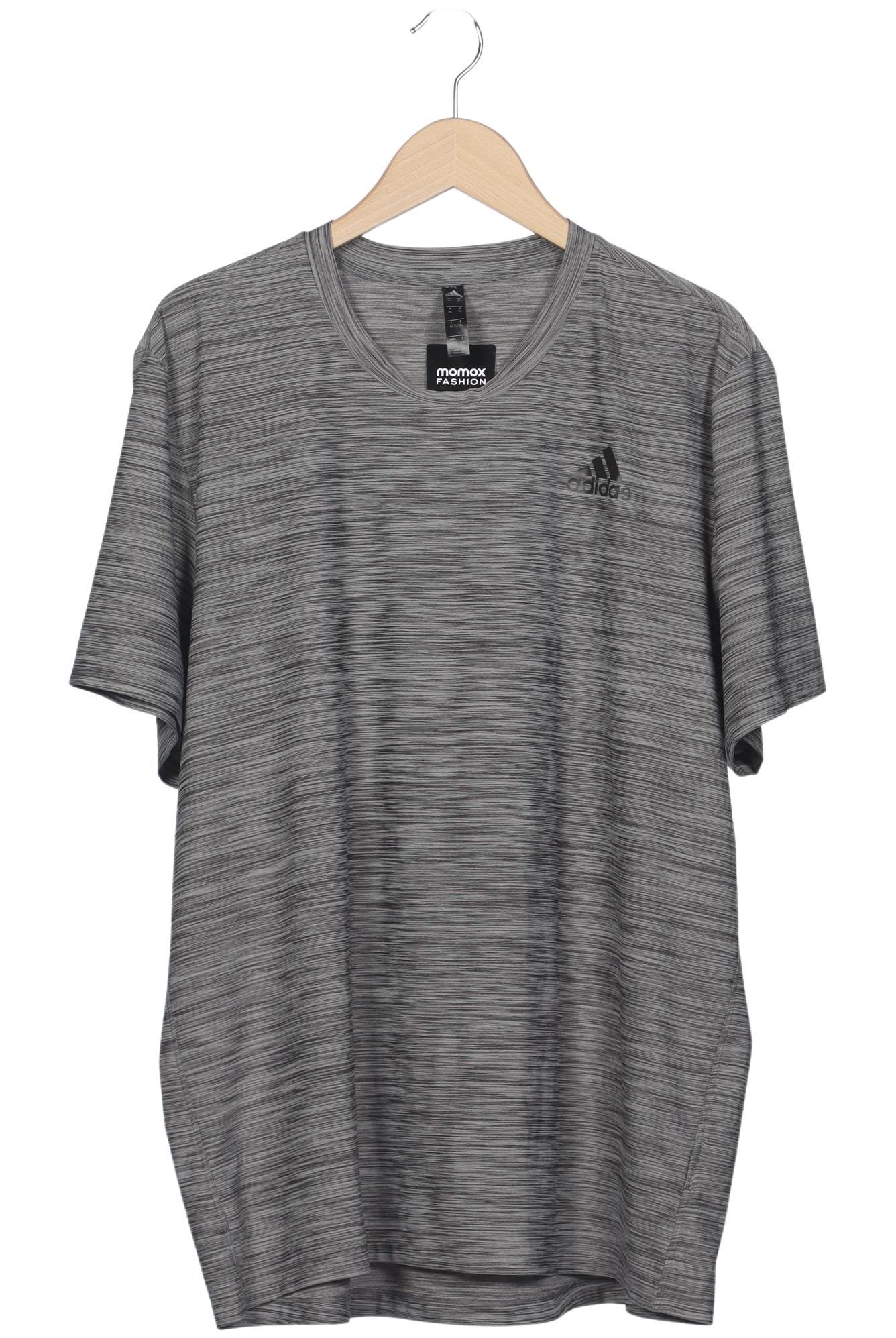 

adidas Herren T-Shirt, grau, Gr. 54
