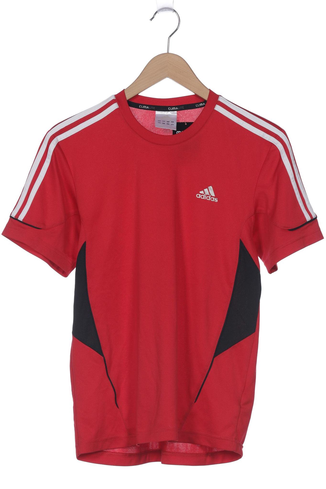 

adidas Herren T-Shirt, rot, Gr. 46