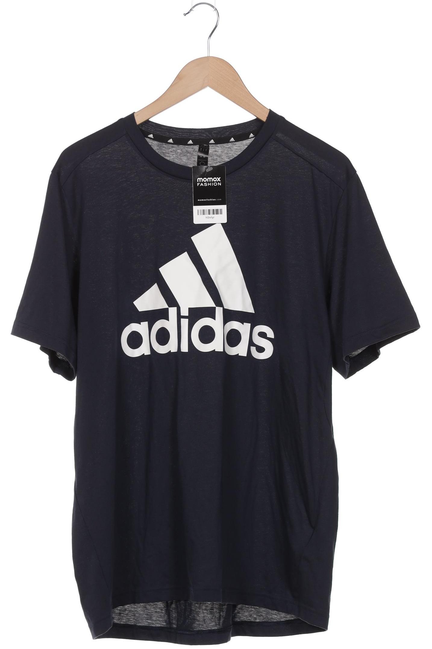 

adidas Herren T-Shirt, marineblau, Gr. 52