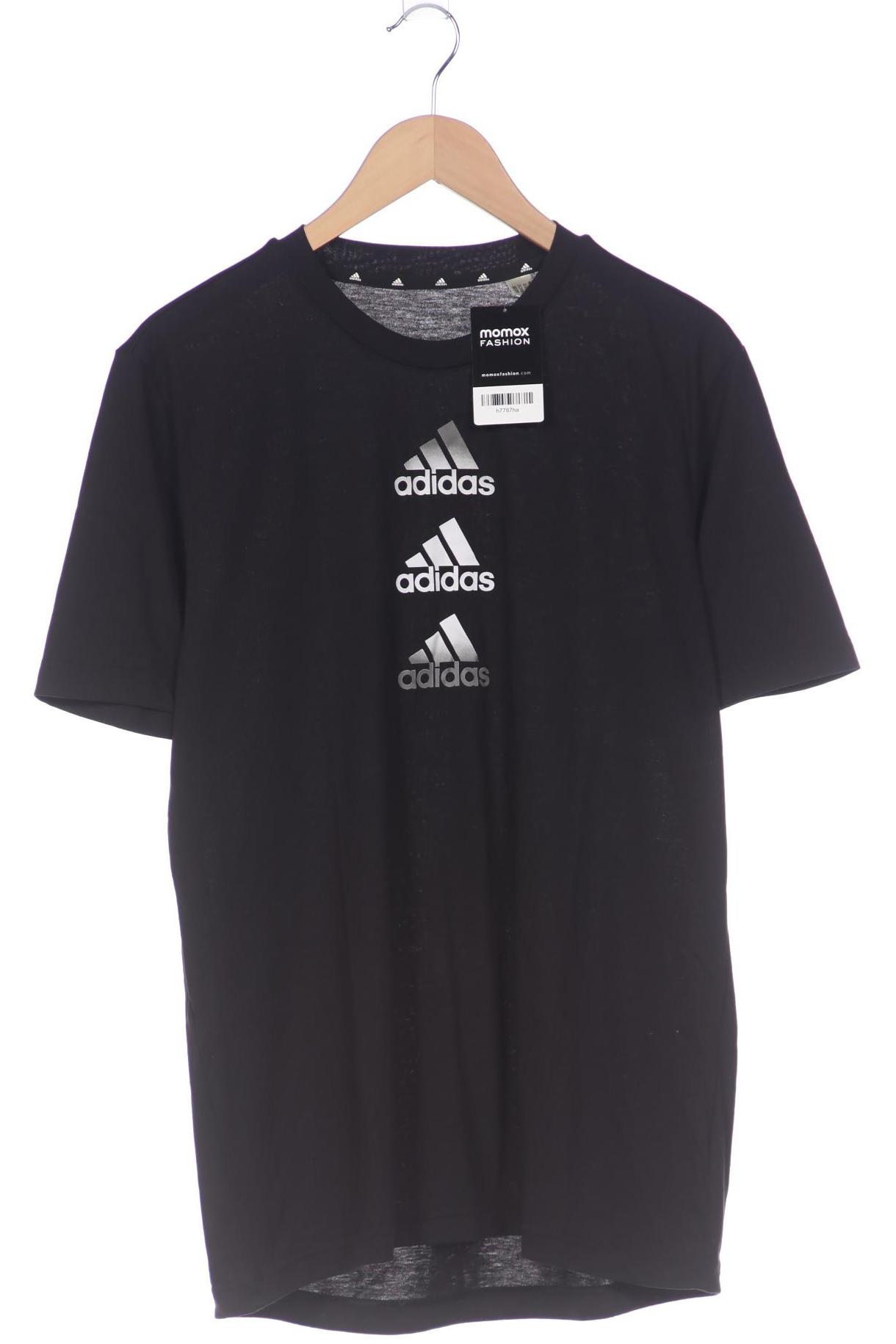 

adidas Herren T-Shirt, schwarz, Gr. 48